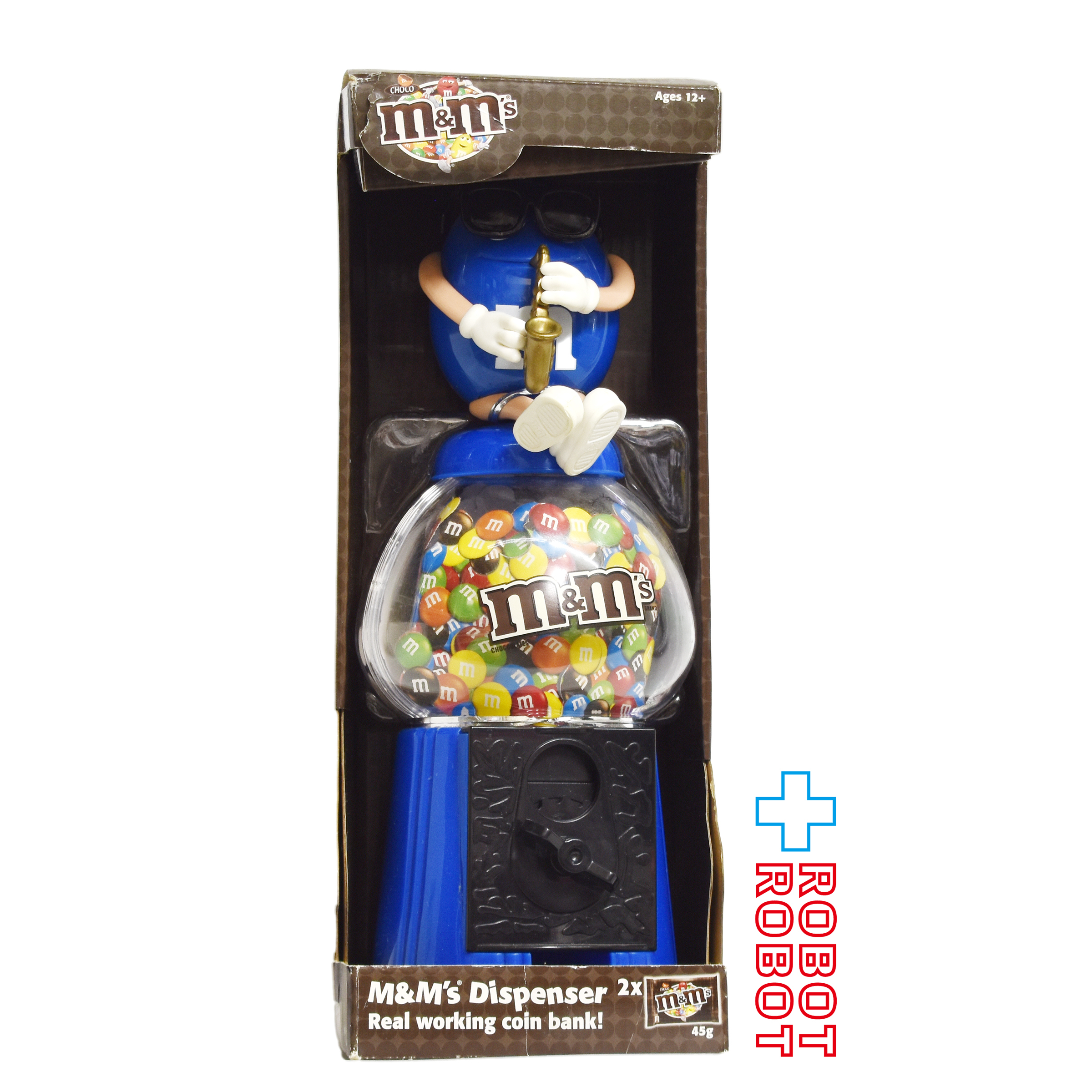 M&M's ディスペンサー リアル・ワーキング コインバンク 青 未開封 企業物 入荷写真