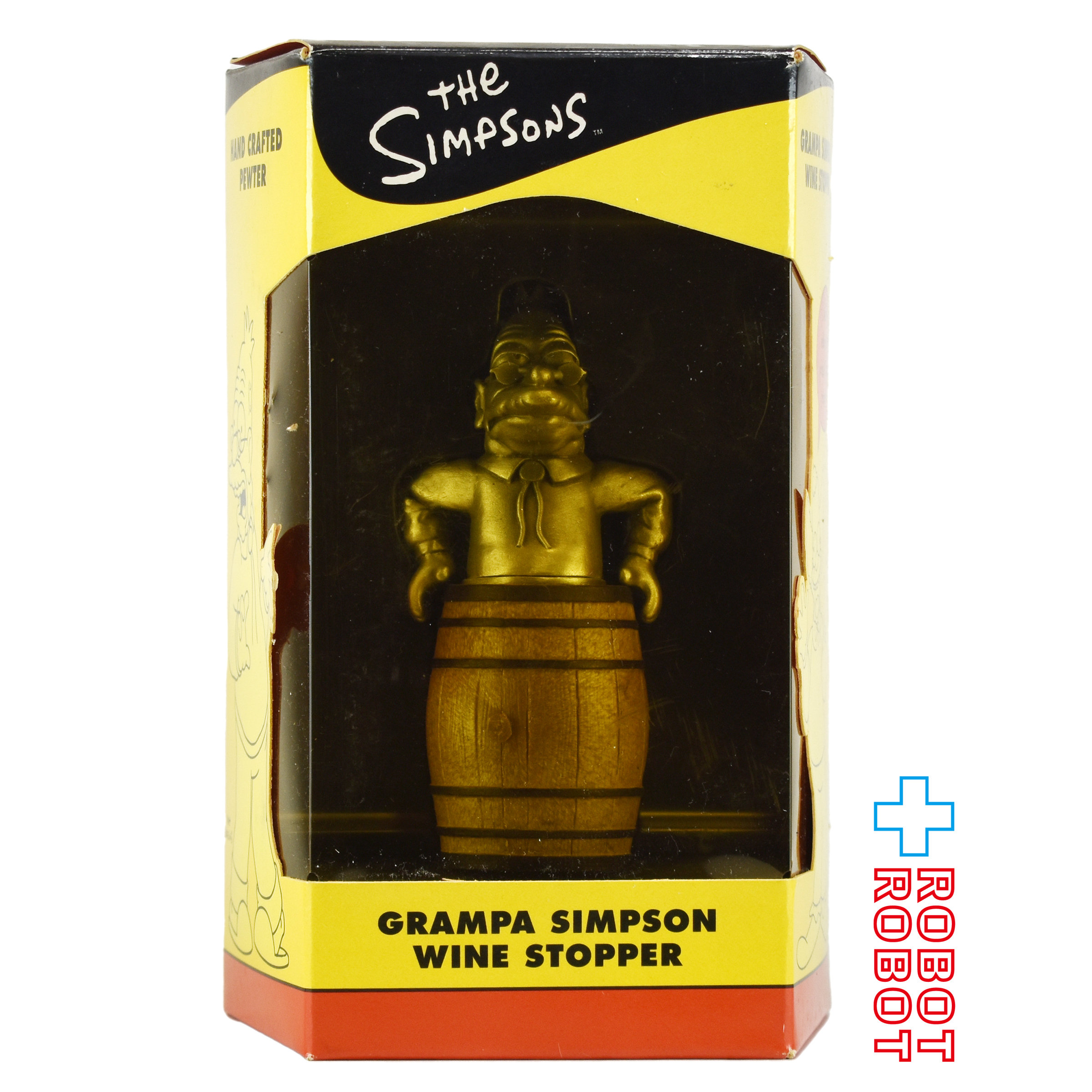 ザ・シンプソンズ エイブラハム・シンプソン グランパ ワインストッパー 2000 箱入 入荷写真