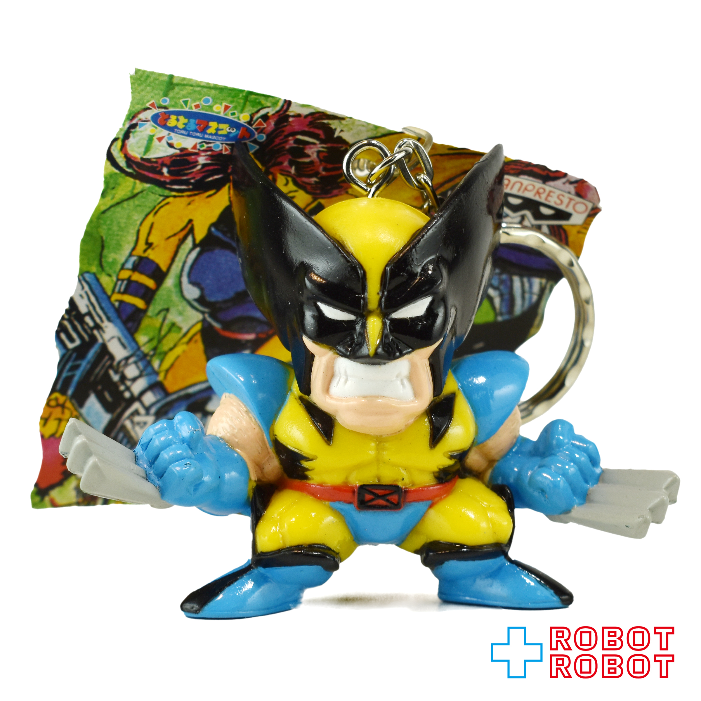 バンプレスト マーベルコミックス とるとるマスコット フィギュアキーホルダー ウルヴァリン 入荷写真