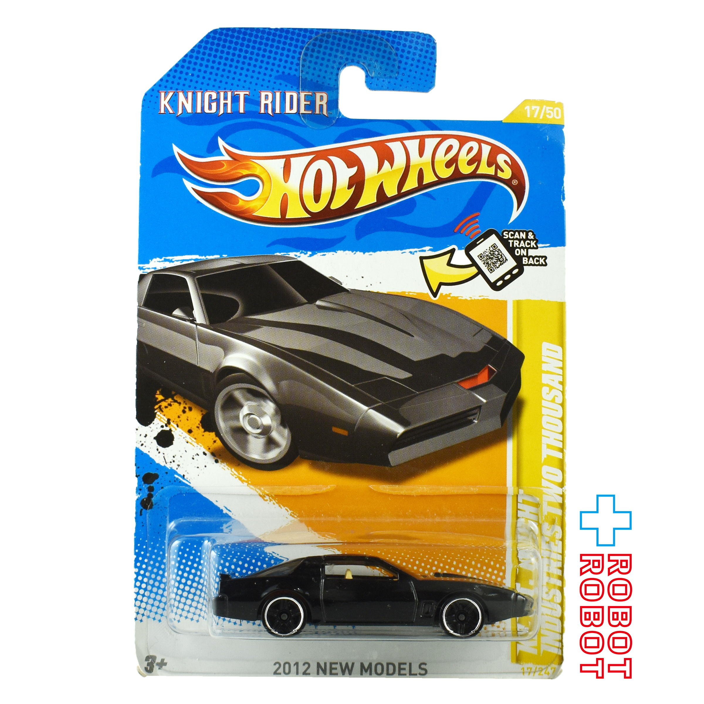 ホットウィール スクリーンタイム 10/10 ナイトライダー K.I.T.T. ダイキャスト ミニカー 2012 ニューモデル 未開封 入荷写真