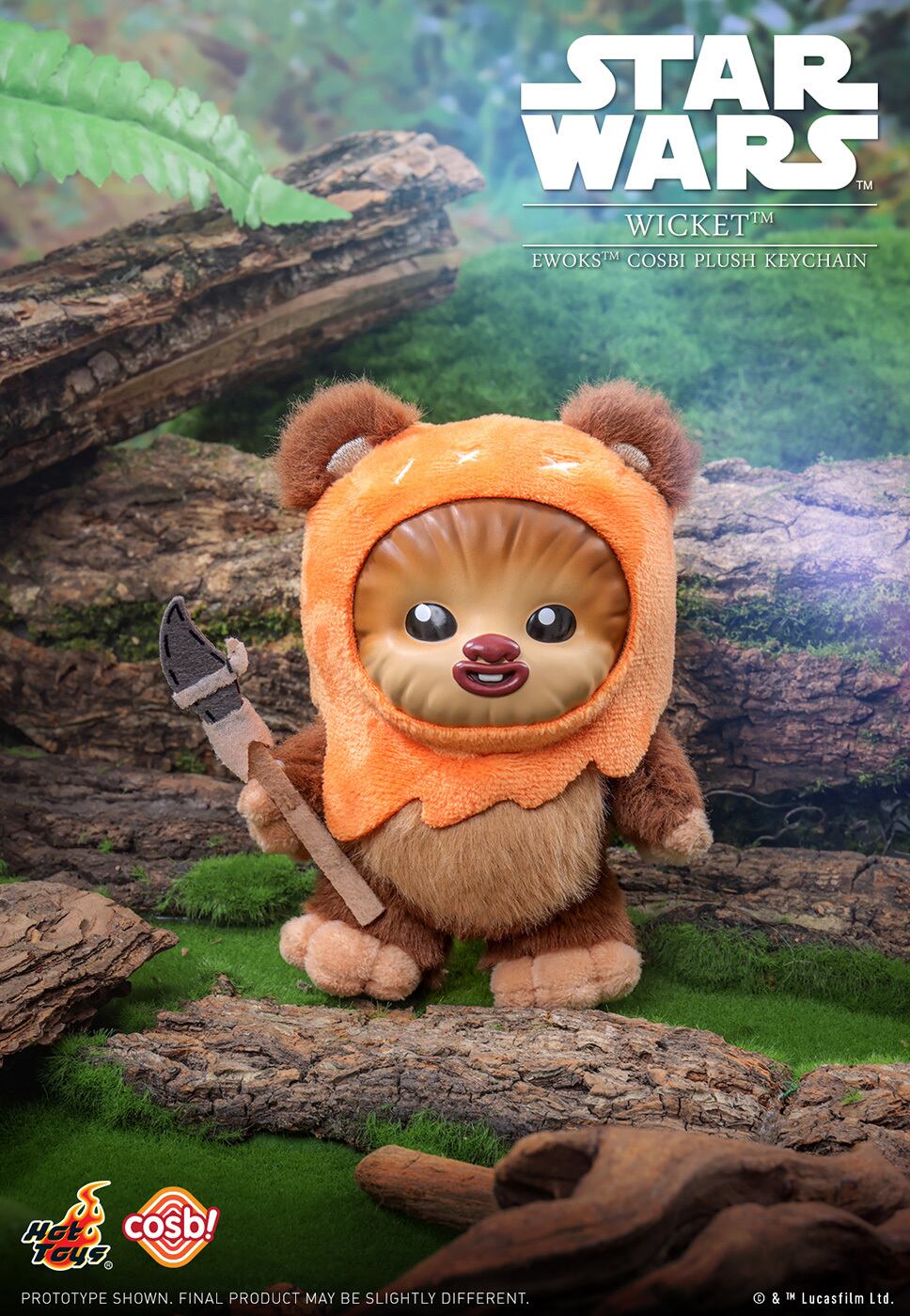 ホットトイズ ZAKKA スター・ウォーズ コスビ イウォーク物語 トレーディング ぬいぐるみ キーチェーン 未開封 入荷写真