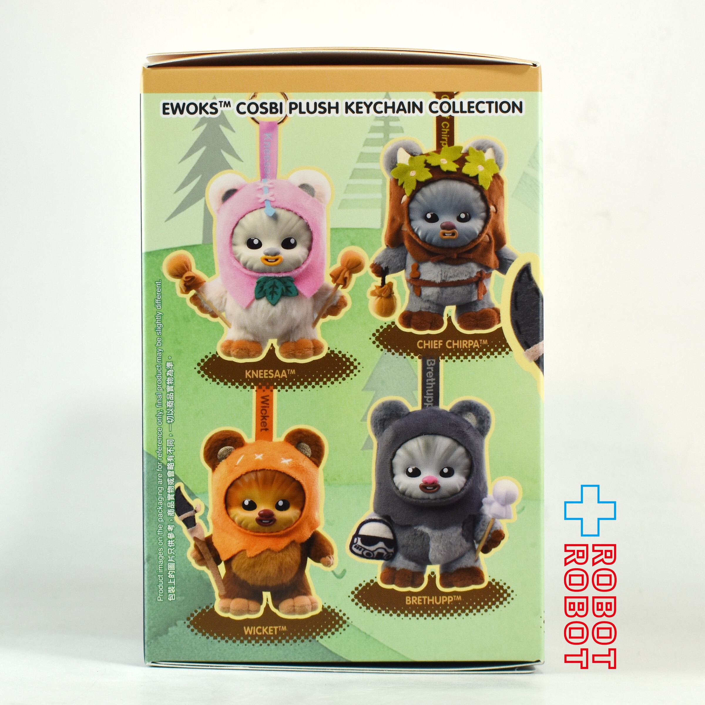 ホットトイズ ZAKKA スター・ウォーズ コスビ イウォーク物語 トレーディング ぬいぐるみ キーチェーン 未開封 入荷写真