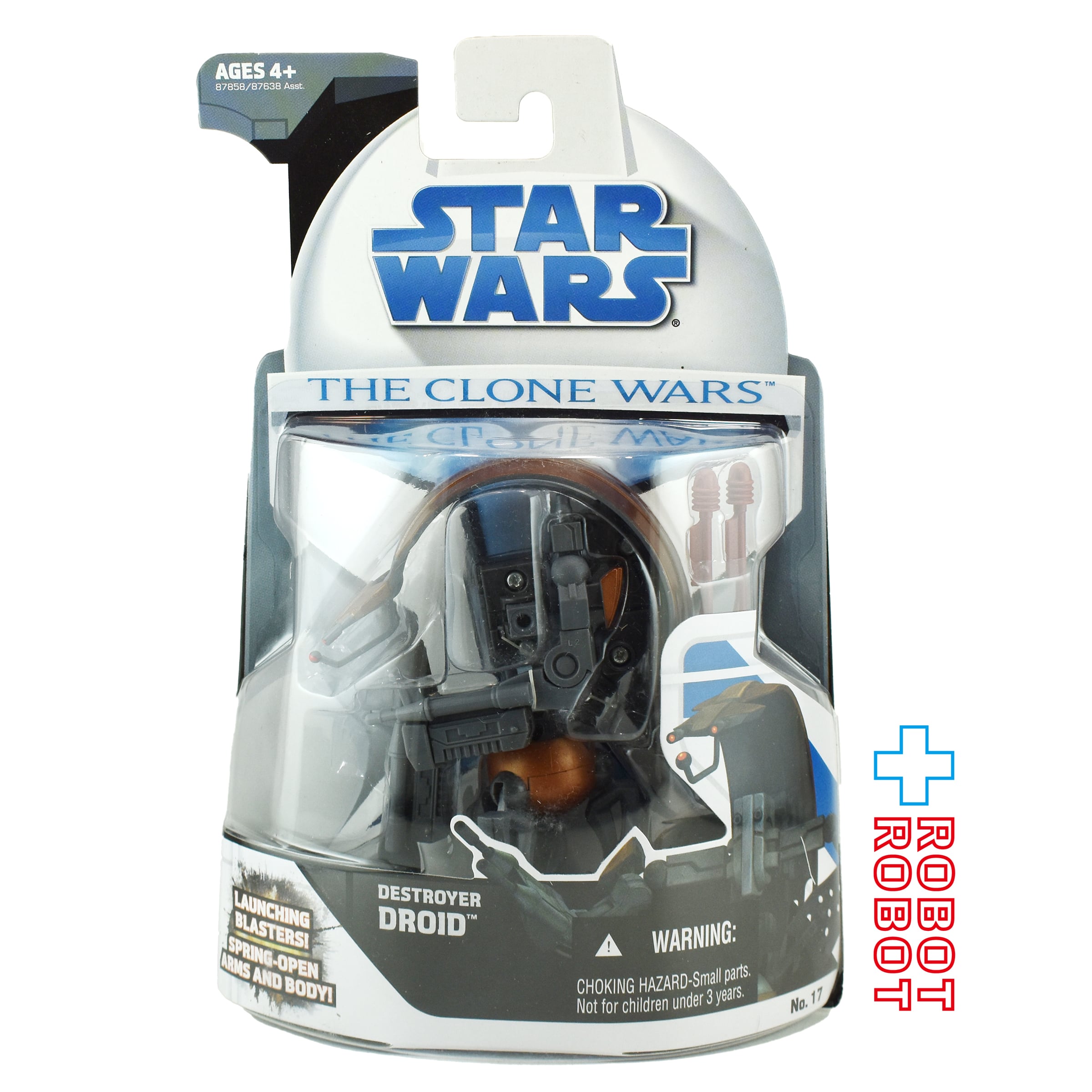 スター・ウォーズ CW2008 No17 デストロイヤー・ドロイド クローン・ウォーズ 3.75インチ アクションフィギュア 未開封