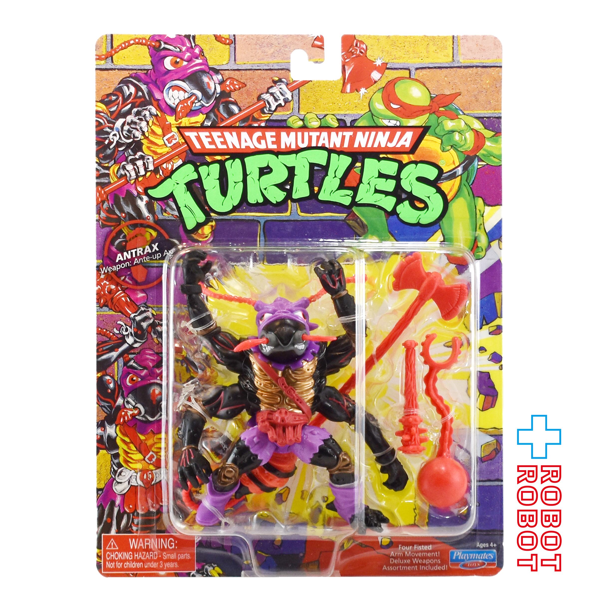 プレイメイツ タートルズ TMNT オリジナル・クラシック アントラックス 4インチ ベーシックフィギュア 未開封 入荷写真