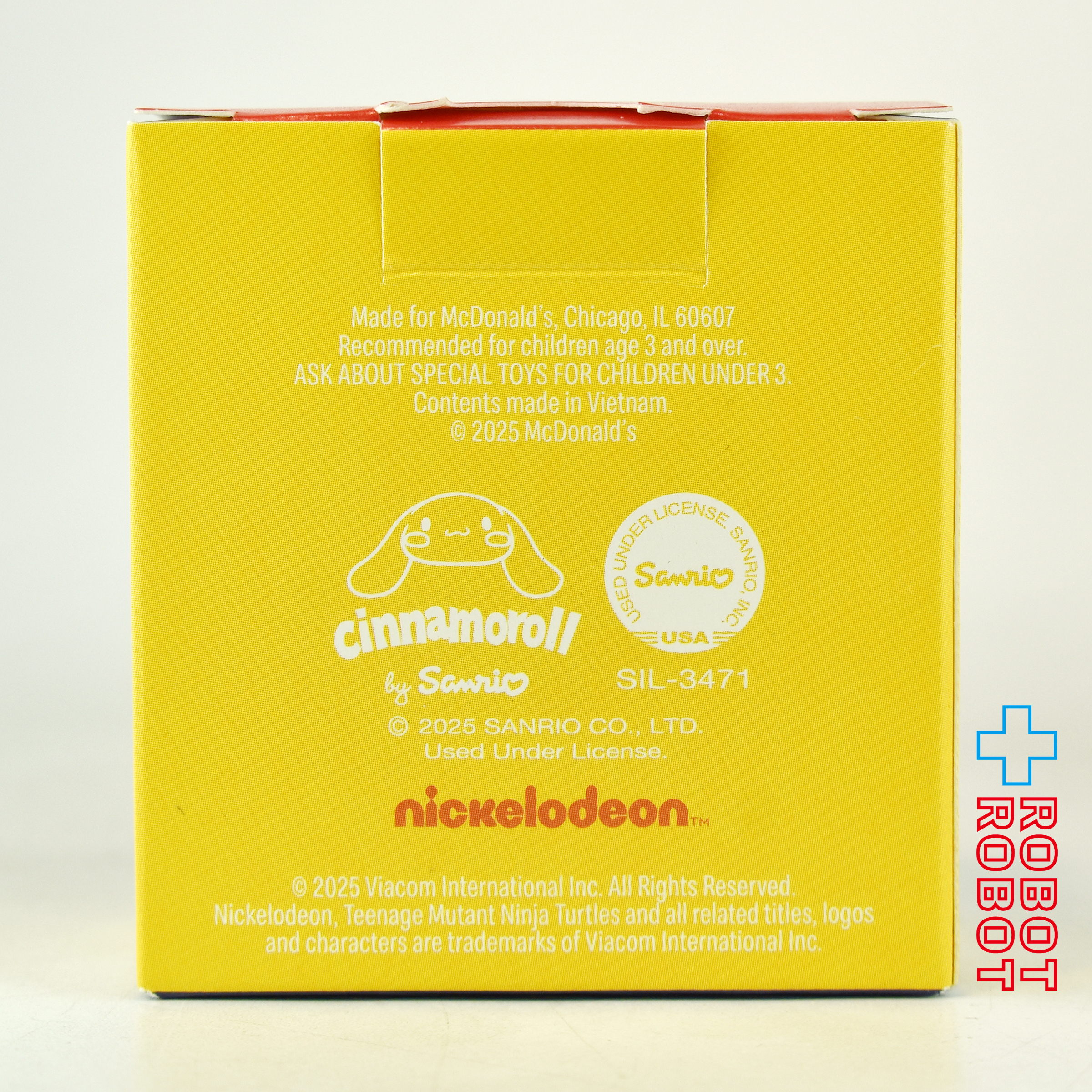 マクドナルド ハローキティ&フレンズ × タートルズ シナモロール × ミケランジェロ フィギュア ハッピーミールトイ 2025 アメリカ限定 日本未発売 カード無し 箱無し 入荷写真