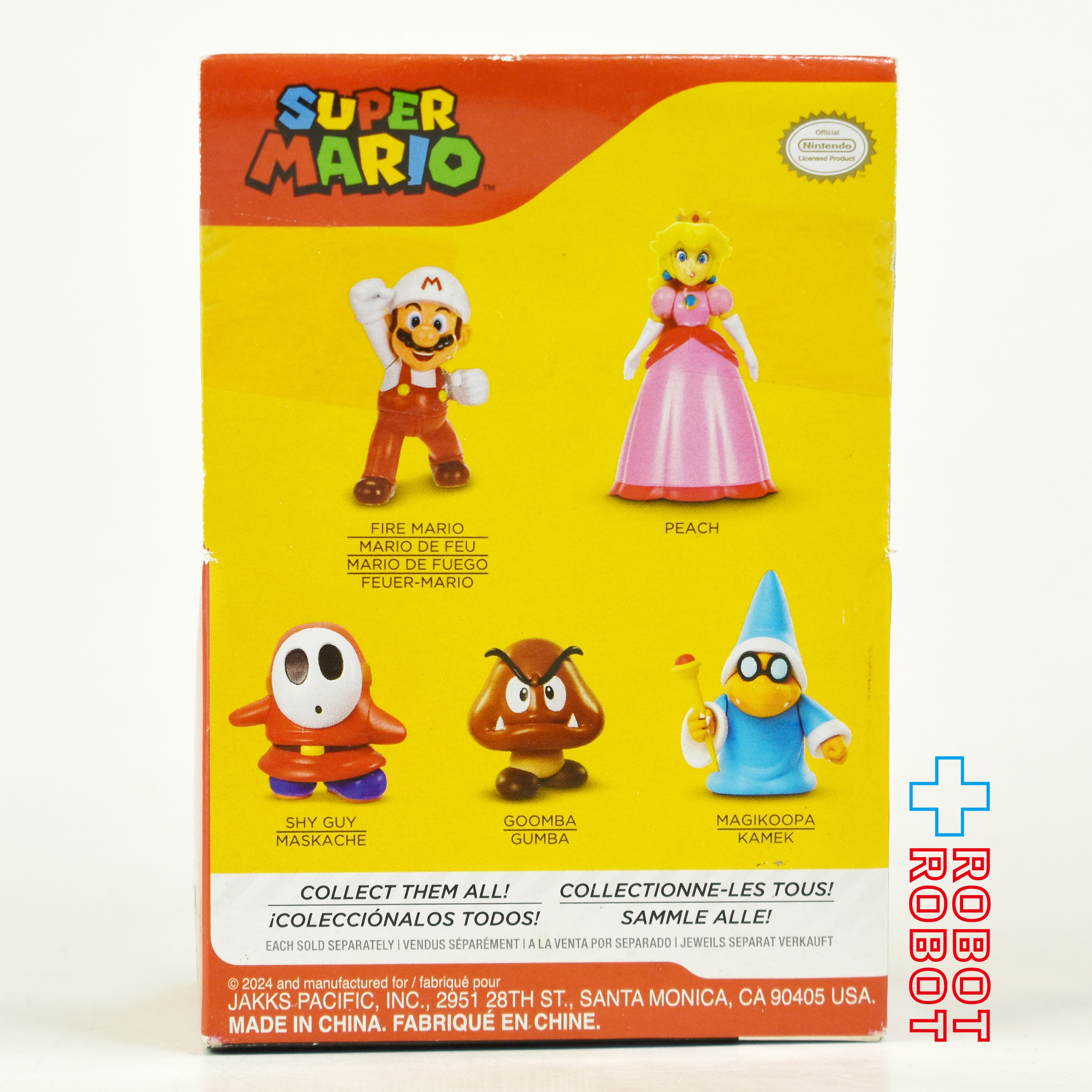 ワールドオブニンテンドー スーパーマリオ ピーチ姫 2.5インチ コレクティブルフィギュア 未開封 入荷写真