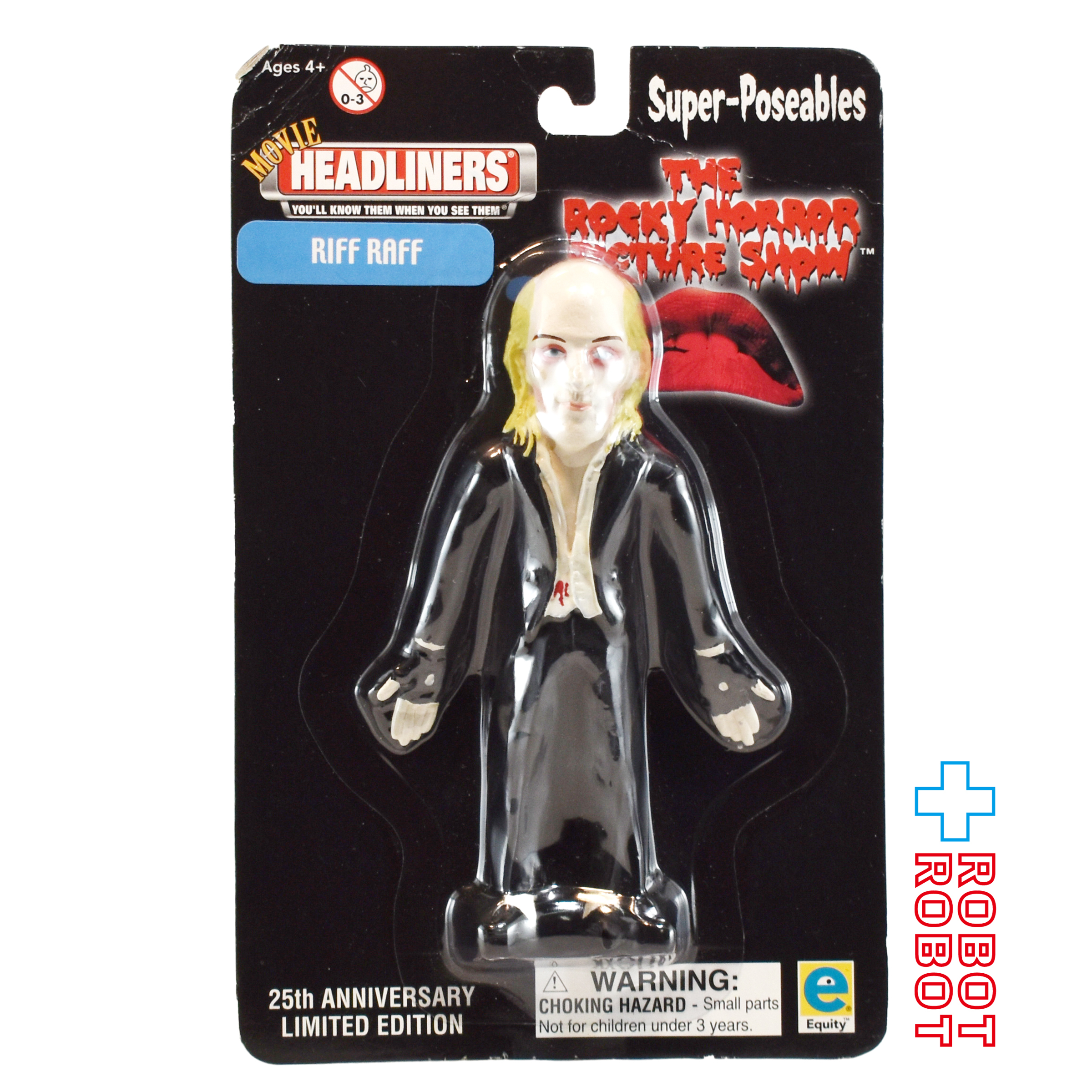 ムービーヘッドライナーズ ロッキー・ホラー・ショー リフ・ラフ べンダブルアクションフィギュア 未開封 入荷写真