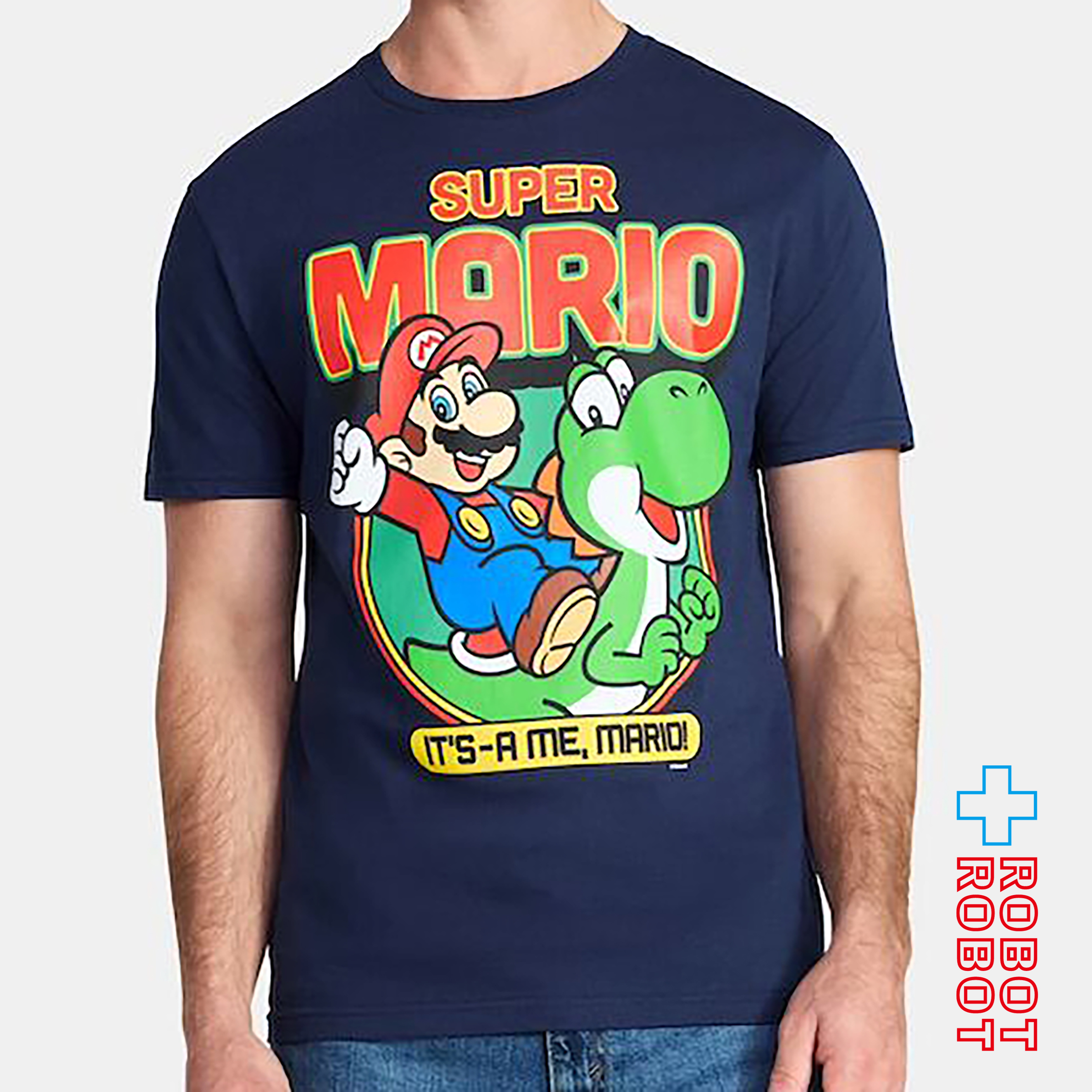 ニンテンドー スーパーマリオ ヨッシーとマリオ Lサイズ Tシャツ 入荷写真