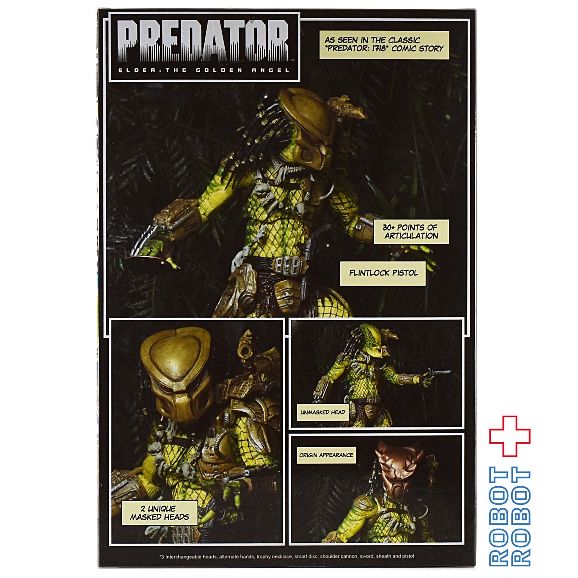 ネカ NECA プレデター エルダー ゴールデン エンジェル アクションフィギュア 開封箱付 ※難有り 入荷写真