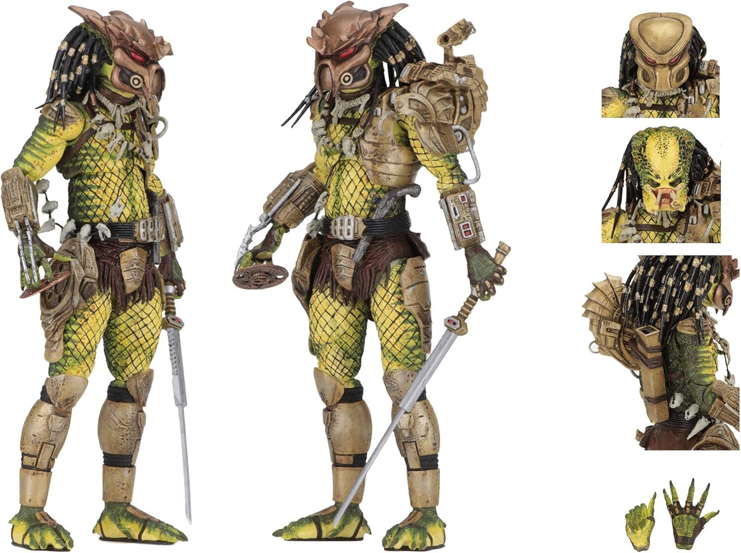 ネカ NECA プレデター エルダー ゴールデン エンジェル アクションフィギュア 開封箱付 ※難有り 入荷写真