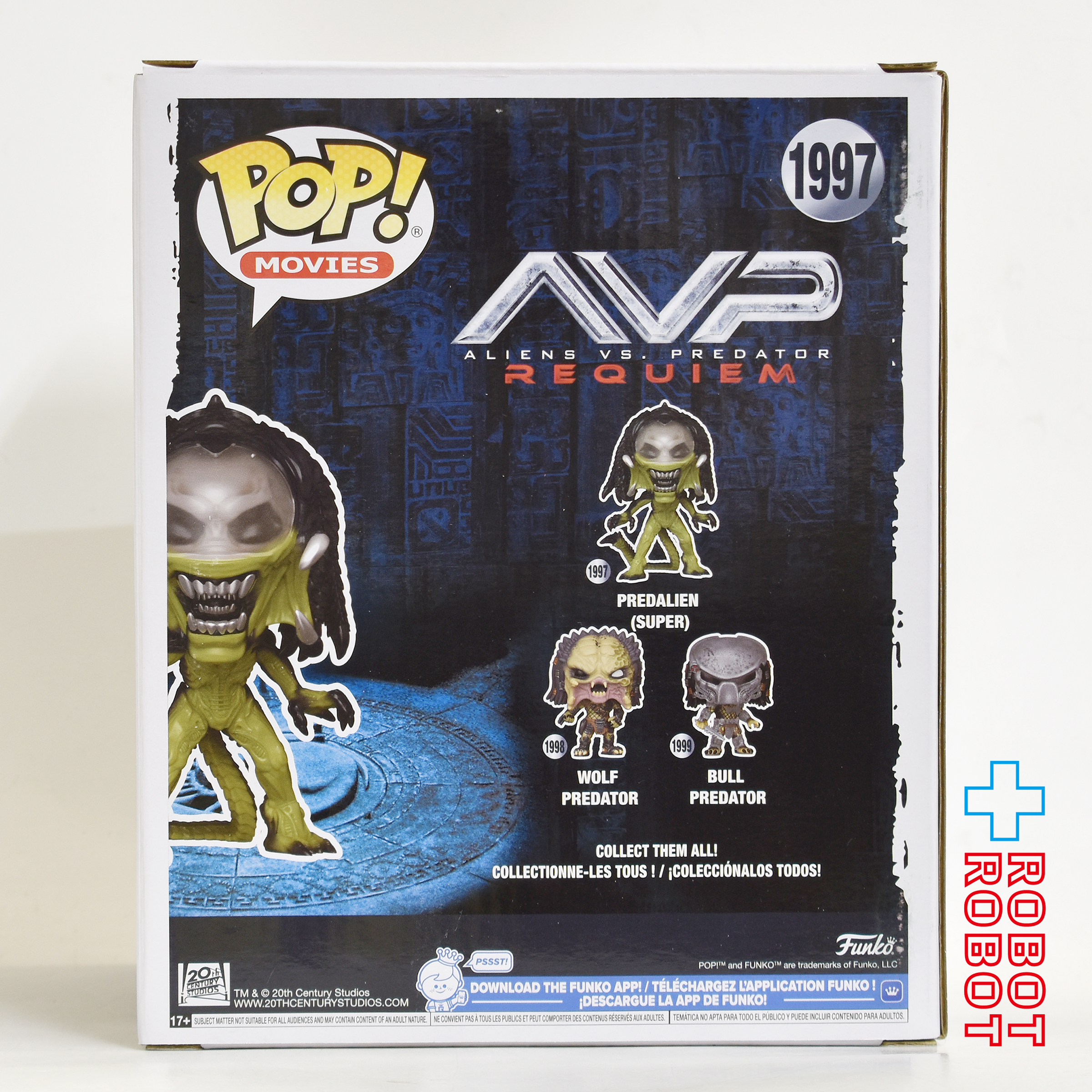 ファンコ POP! ムービー 1997 AVP2 エイリアン VS. プレデター プレデリアン スーパーサイズ 6インチ ビニールフィギュア 箱入未開封 入荷写真