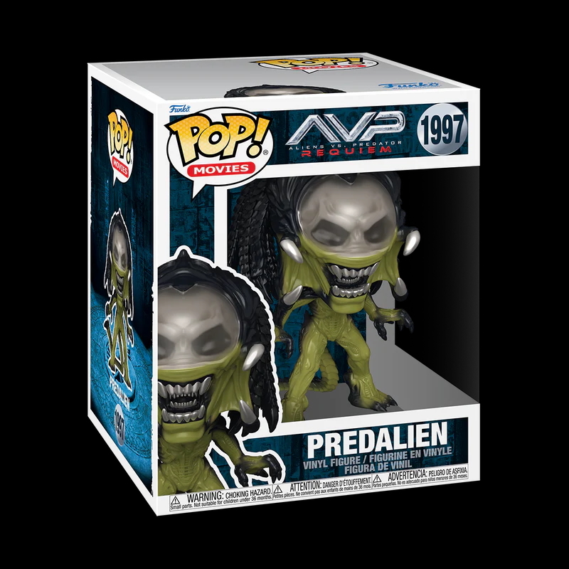 ファンコ POP! ムービー 1997 AVP2 エイリアン VS. プレデター プレデリアン スーパーサイズ 6インチ ビニールフィギュア 箱入未開封 入荷写真