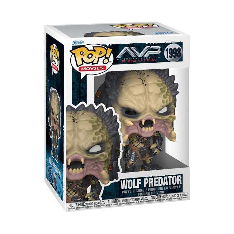 ファンコ POP! ムービー 1998 AVP2 エイリアン VS. プレデター ウルフ・プレデター ビニールフィギュア 箱入未開封 入荷写真