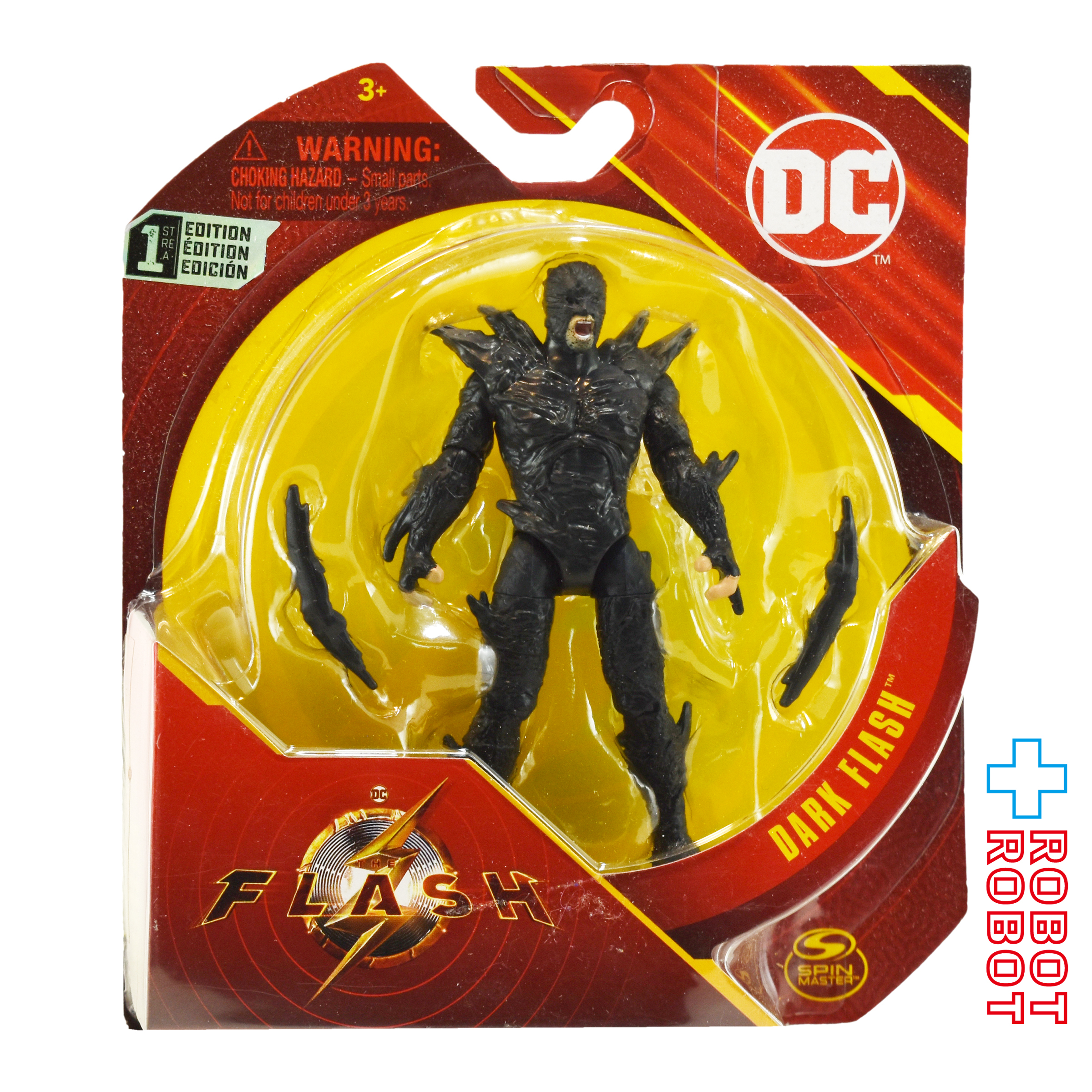 スピンマスター DC ザ・フラッシュ ダーク・フラッシュ 4インチ アクションフィギュア 未開封 入荷写真