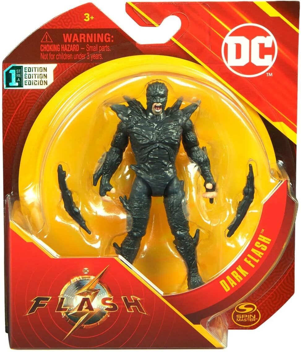スピンマスター DC ザ・フラッシュ ダーク・フラッシュ 4インチ アクションフィギュア 未開封 入荷写真