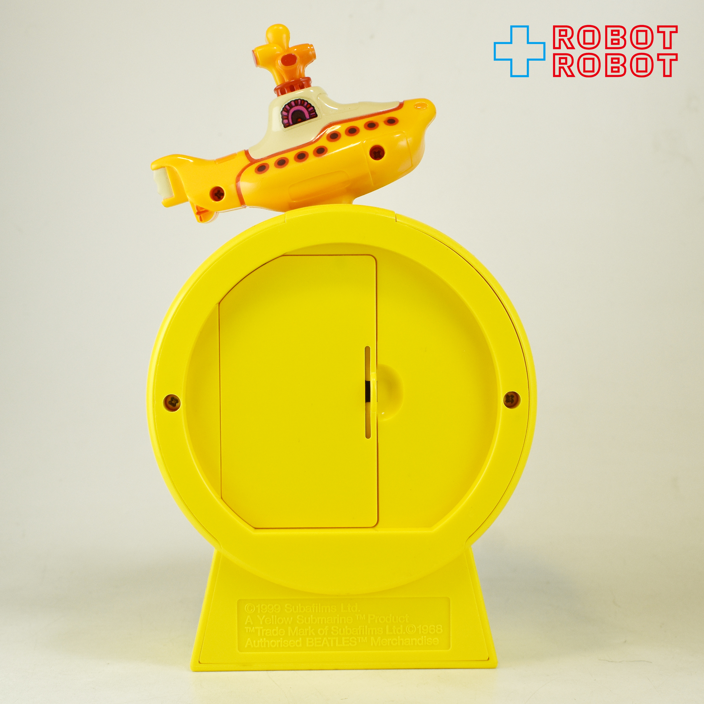 ビートルズ イエローサブマリン 置き時計 開封箱付 1999 入荷写真