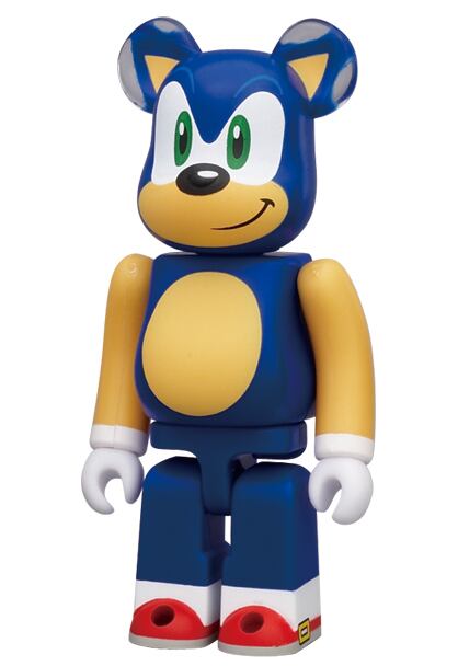 メディコム ベアブリック BE@RBRICK 100% [シリーズ 23] HERO ソニック 内袋未開封 カード有り 箱無し ♦︎４号店商品 入荷写真