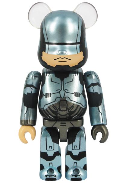 メディコム ベアブリック BE@RBRICK 100% [シリーズ 27] SF ロボコップ 内袋未開封 カード有り 箱無し ４号店商品 入荷写真