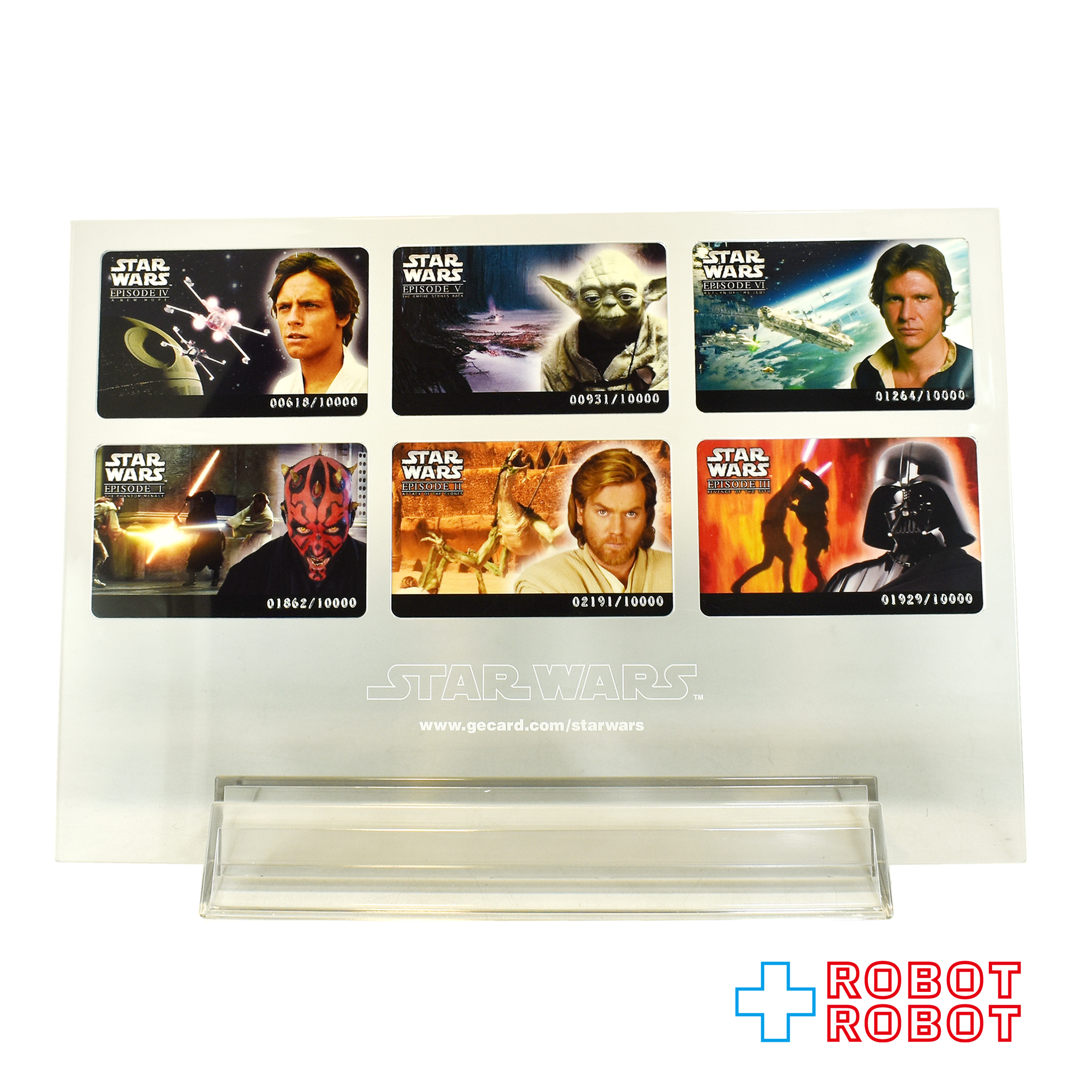 GEコンシューマー・ファイナンス社 スター・ウォーズ オフィシャル クレジットカード 箱入 入荷写真