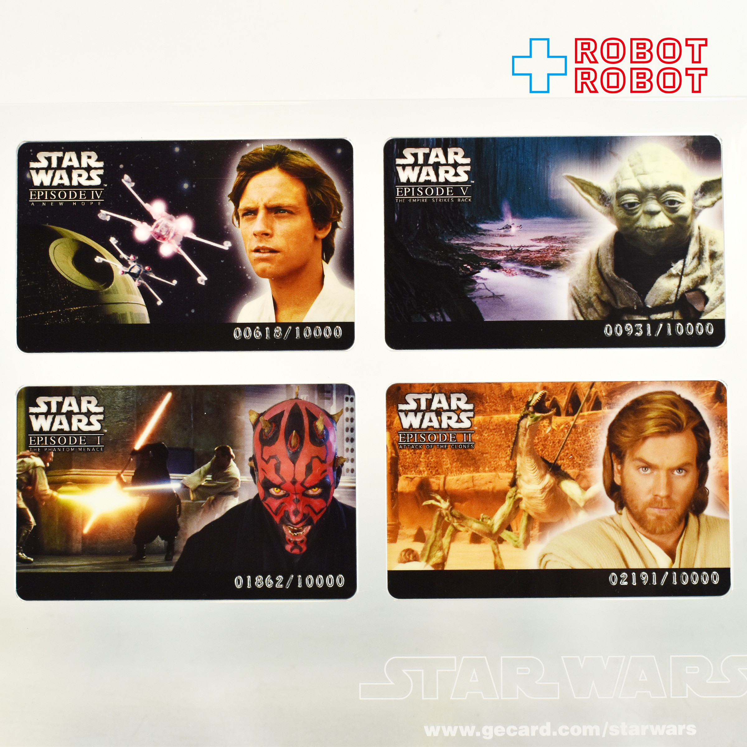 GEコンシューマー・ファイナンス社 スター・ウォーズ オフィシャル クレジットカード 箱入 入荷写真