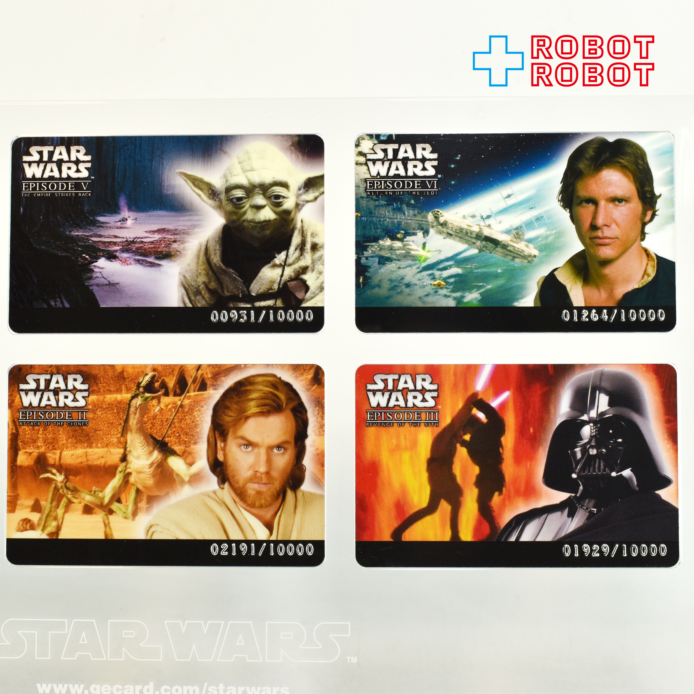 GEコンシューマー・ファイナンス社 スター・ウォーズ オフィシャル クレジットカード 箱入 入荷写真