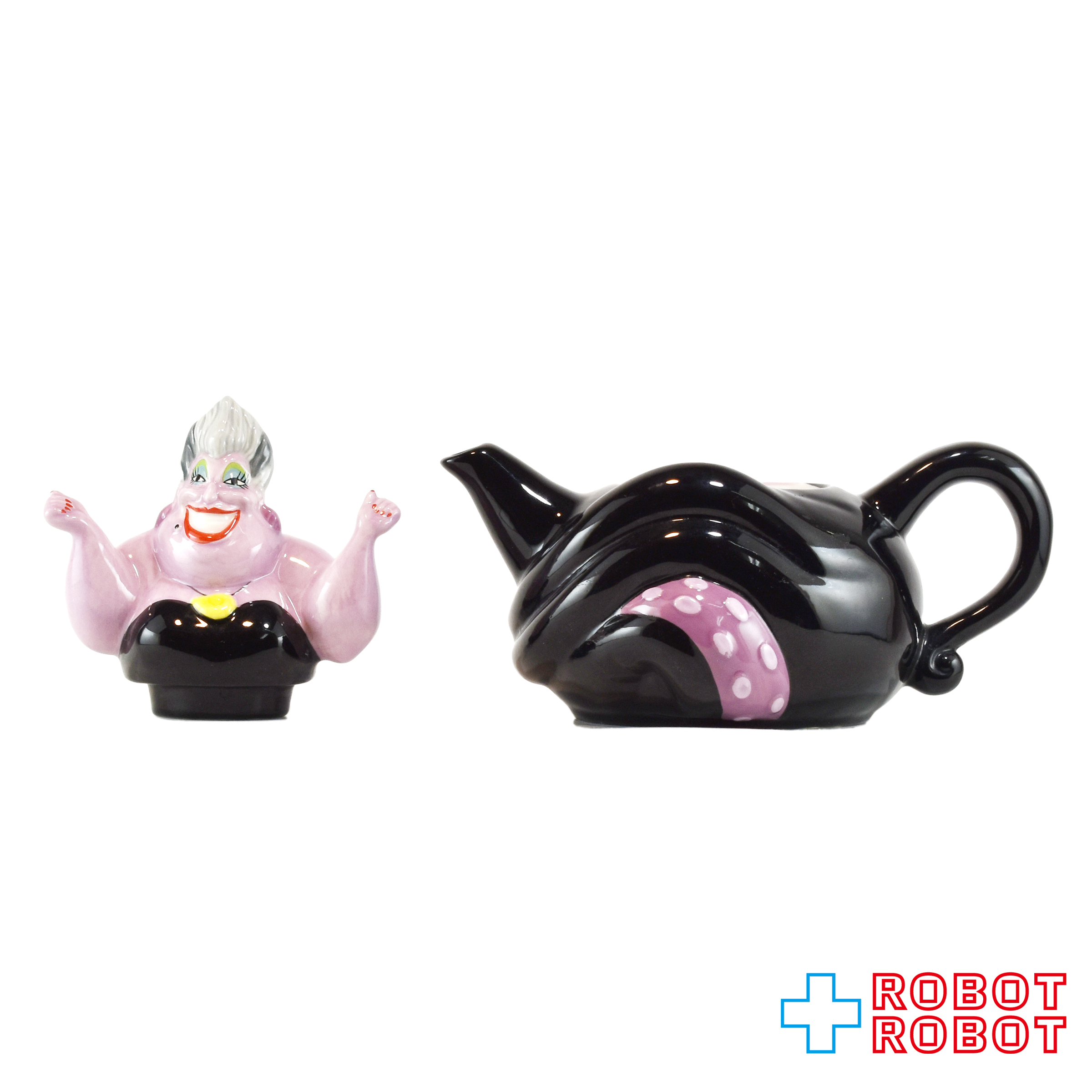 サンアート ディズニー リトル・マーメイド アースラ ティーポッド 陶器製 15センチ 入荷写真