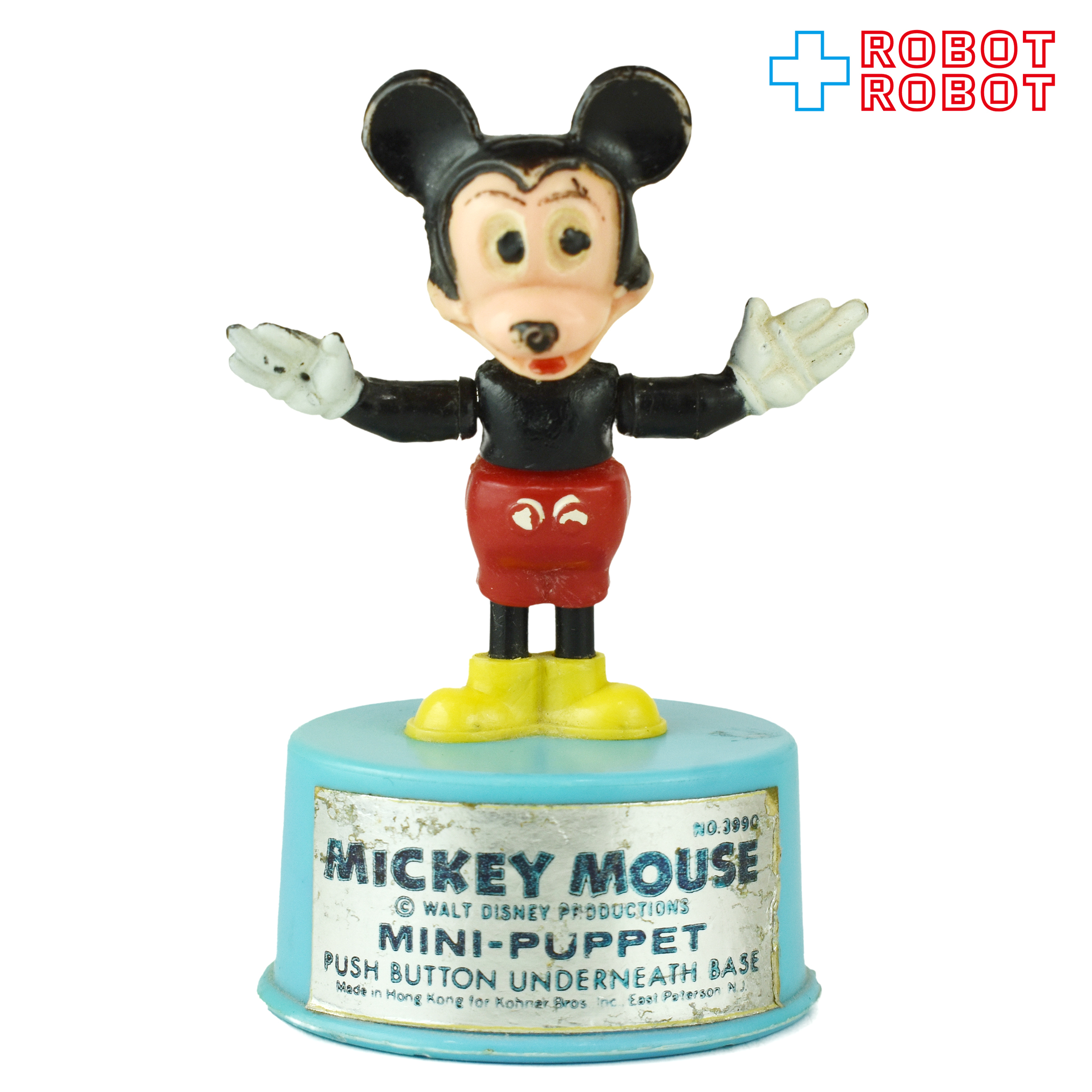 コーナー社 ディズニー ミッキーマウス プッシュパペットミニ 入荷写真