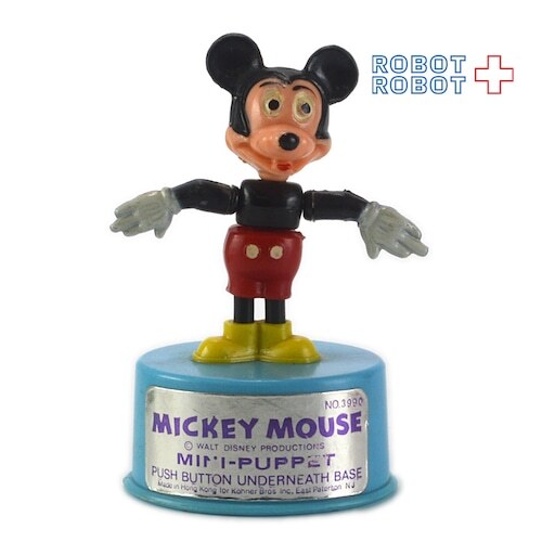 コーナー社 ディズニー ミッキーマウス プッシュパペットミニ 入荷写真