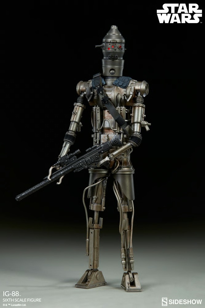 サイドショウ スター・ウォーズ IG-88 1/6スケールフィギュア 入荷写真