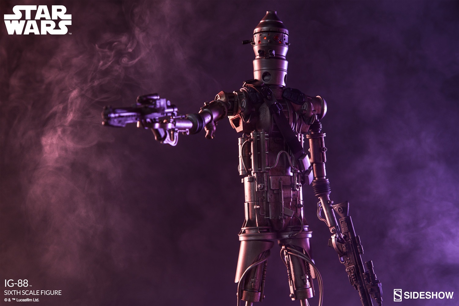 サイドショウ スター・ウォーズ IG-88 1/6スケールフィギュア 入荷写真