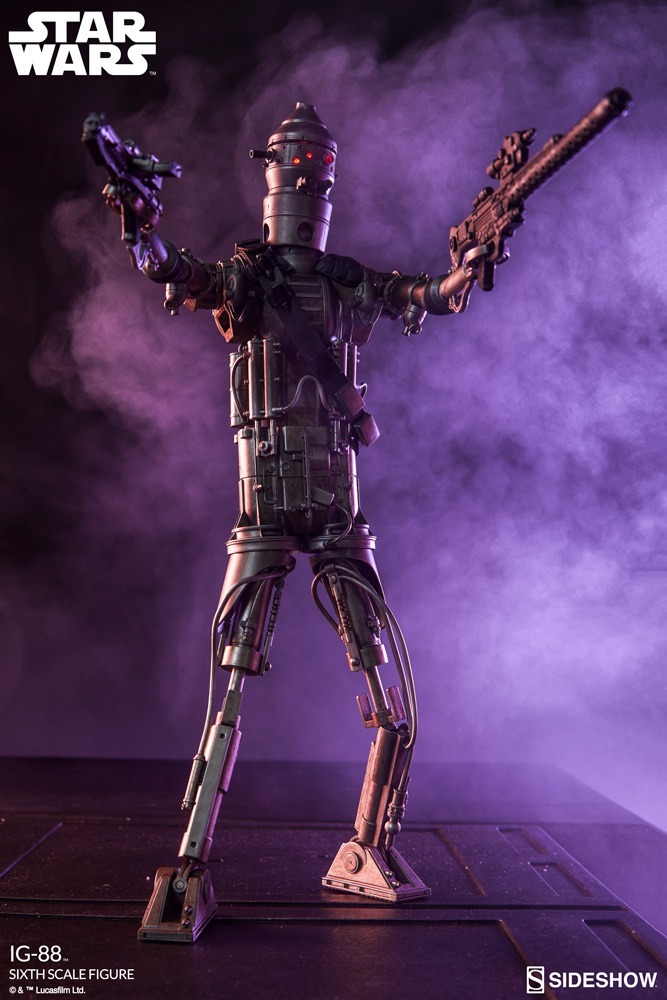 サイドショウ スター・ウォーズ IG-88 1/6スケールフィギュア 入荷写真