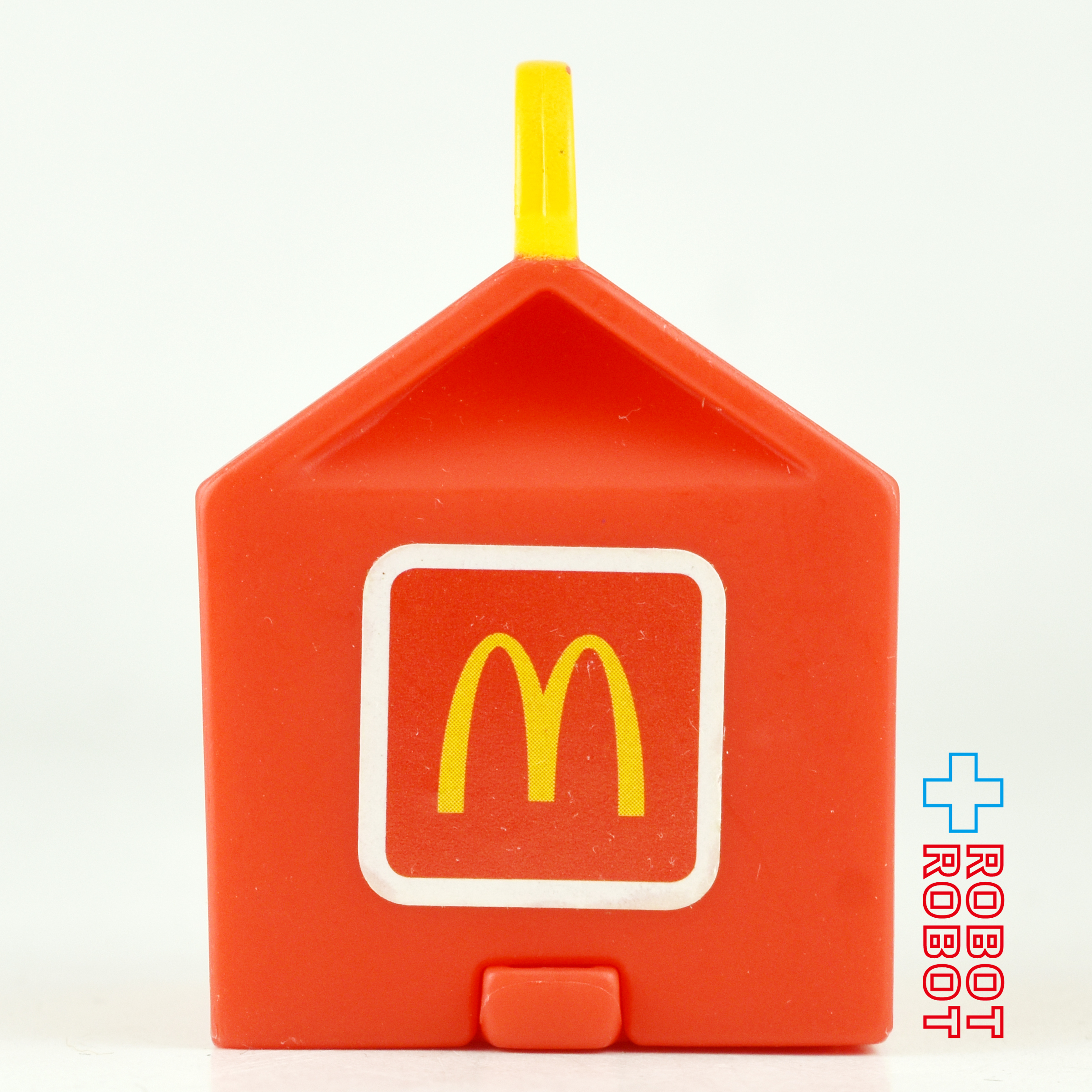 マクドナルド ミニチュアマクドナルド レッドハッピーセットボックス ハッピーミールトイ 2025 ヴェトナム製 アメリカ流通版 側面にmマーク有り 入荷写真