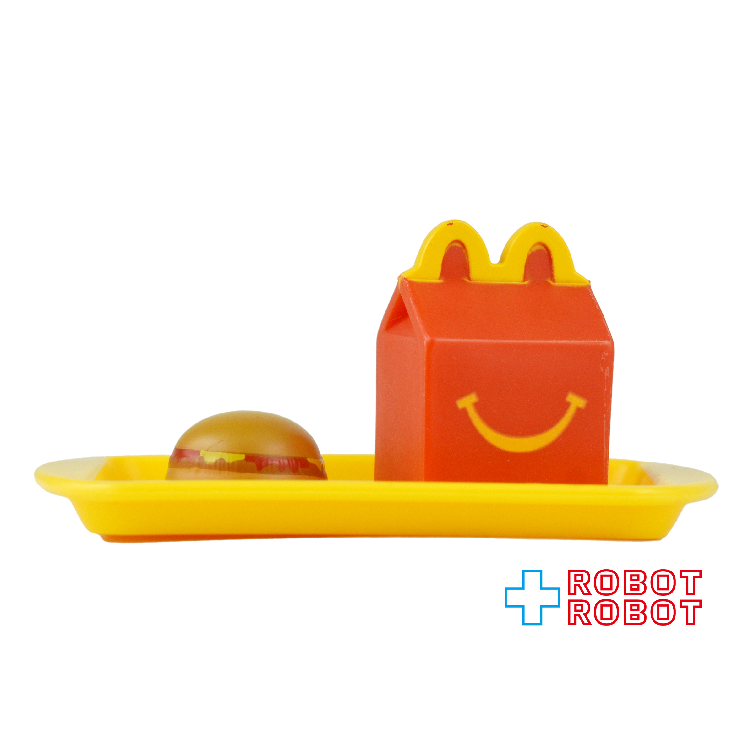マクドナルド ミニチュアマクドナルド ハンバーガー＆ハッピーボックス インドネシア製 アメリカ流通版 ハッピーミールトイ 2025 入荷写真