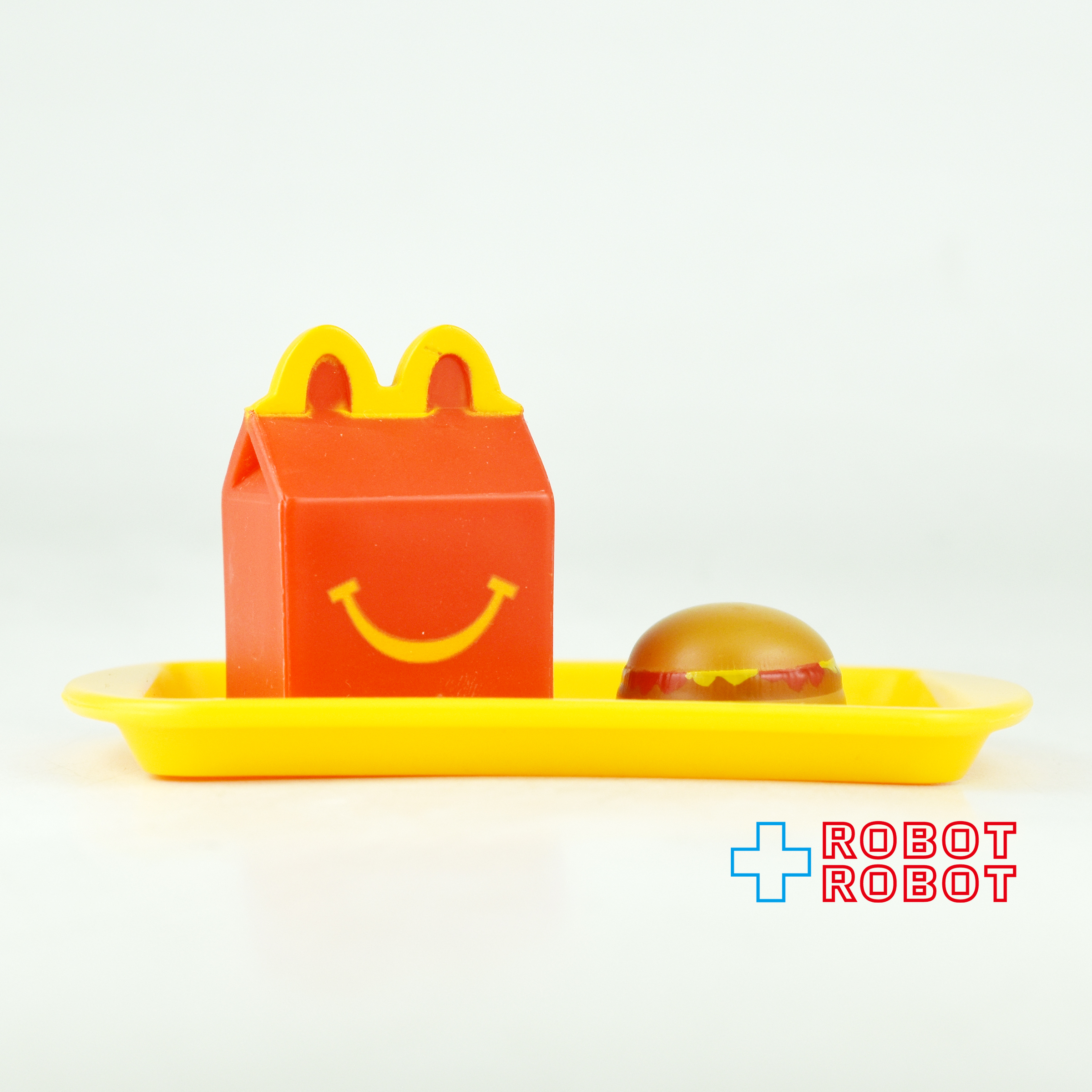 マクドナルド ミニチュアマクドナルド ハンバーガー＆ハッピーボックス インドネシア製 アメリカ流通版 ハッピーミールトイ 2025 入荷写真
