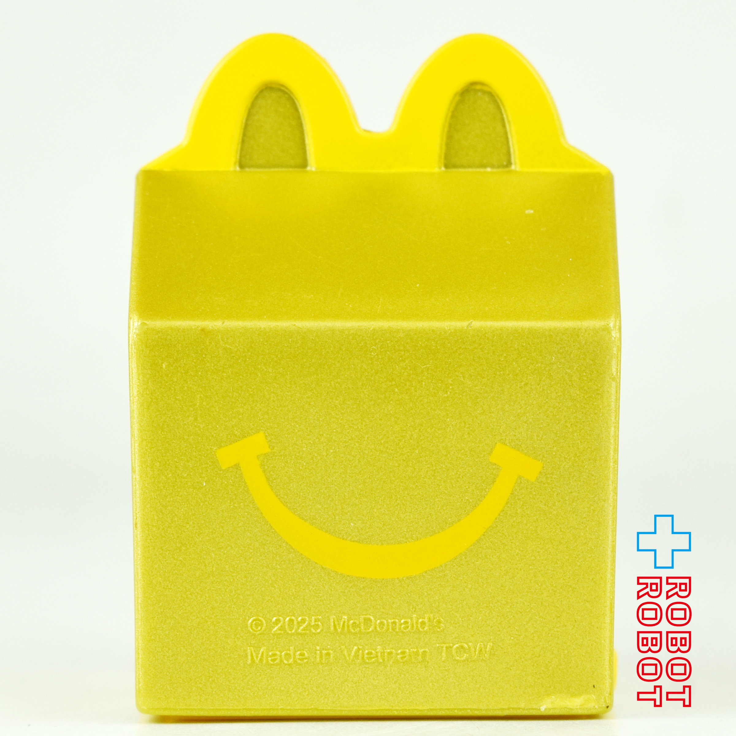 マクドナルド ハッピーミールトイ ミニチュアマクドナルド ゴールドハッピーセットボックス 2025 日本未発売 ヴェトナム製 アメリカ流通版 入荷写真