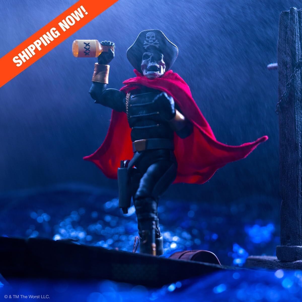 スーパー7 ザ・ワースト キャプテン・デッドスター アルティメイト 7インチ アクションフィギュア 未開封 入荷写真