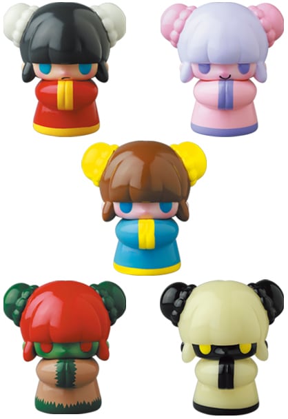 メディコム VAG Vintl Artist Gacha [シリーズ30] 你好少女！ジャッキー 全5種セット ４号店商品 入荷写真