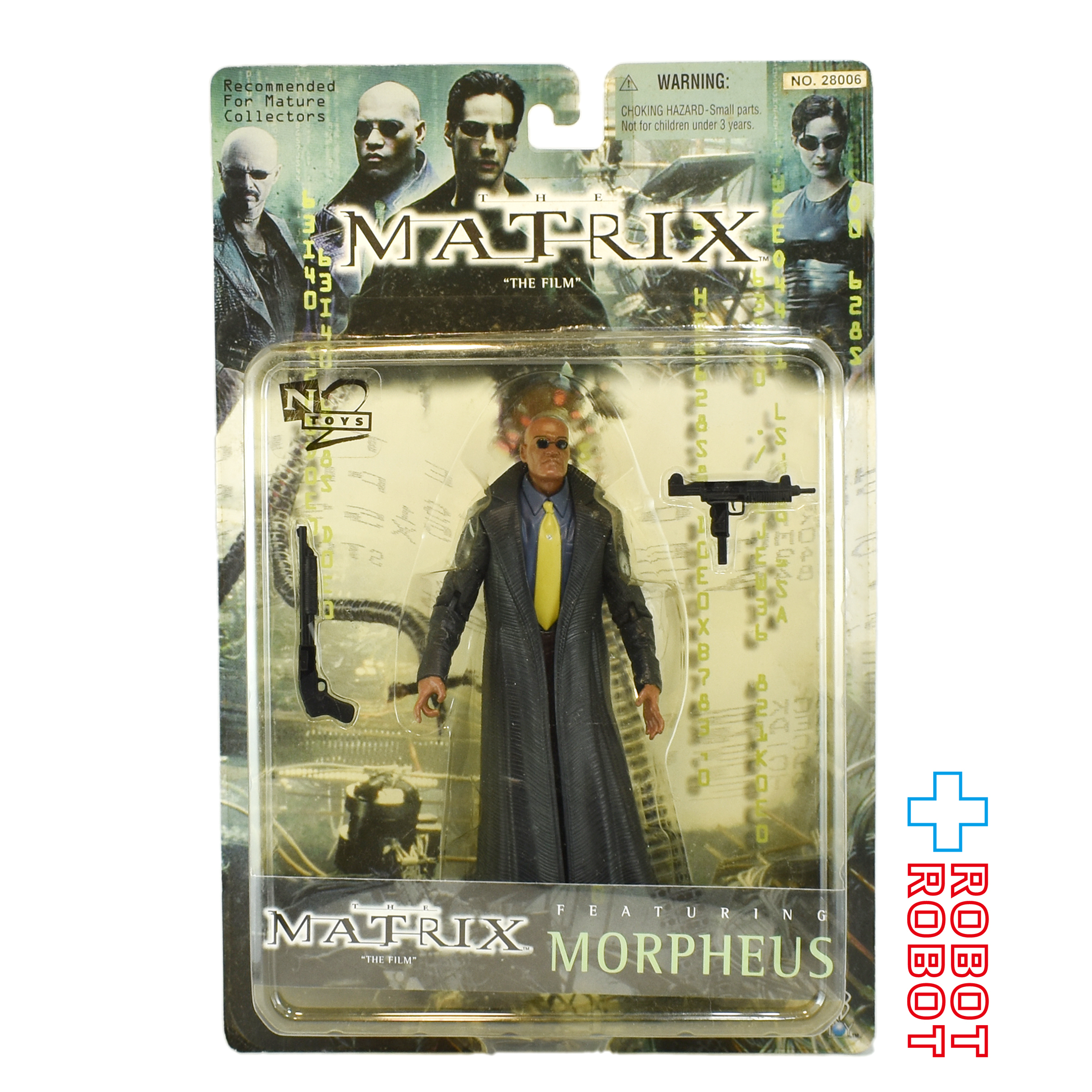エヌ2・トイズ マトリックス モーフィアス アクションフィギュア 未開封 ※台紙にシワ 入荷写真