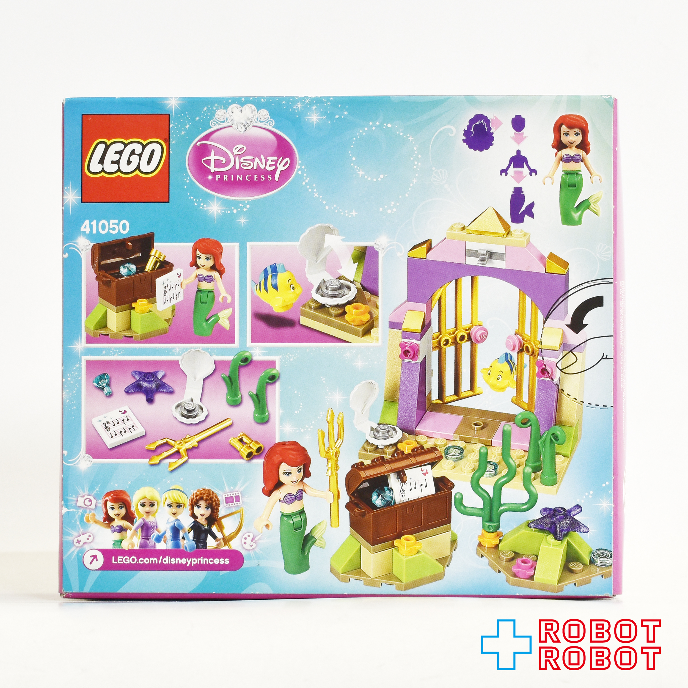 LEGO レゴ ディズニープリンセス 41050 アリエルの秘密の宝 箱入 未開封 入荷写真