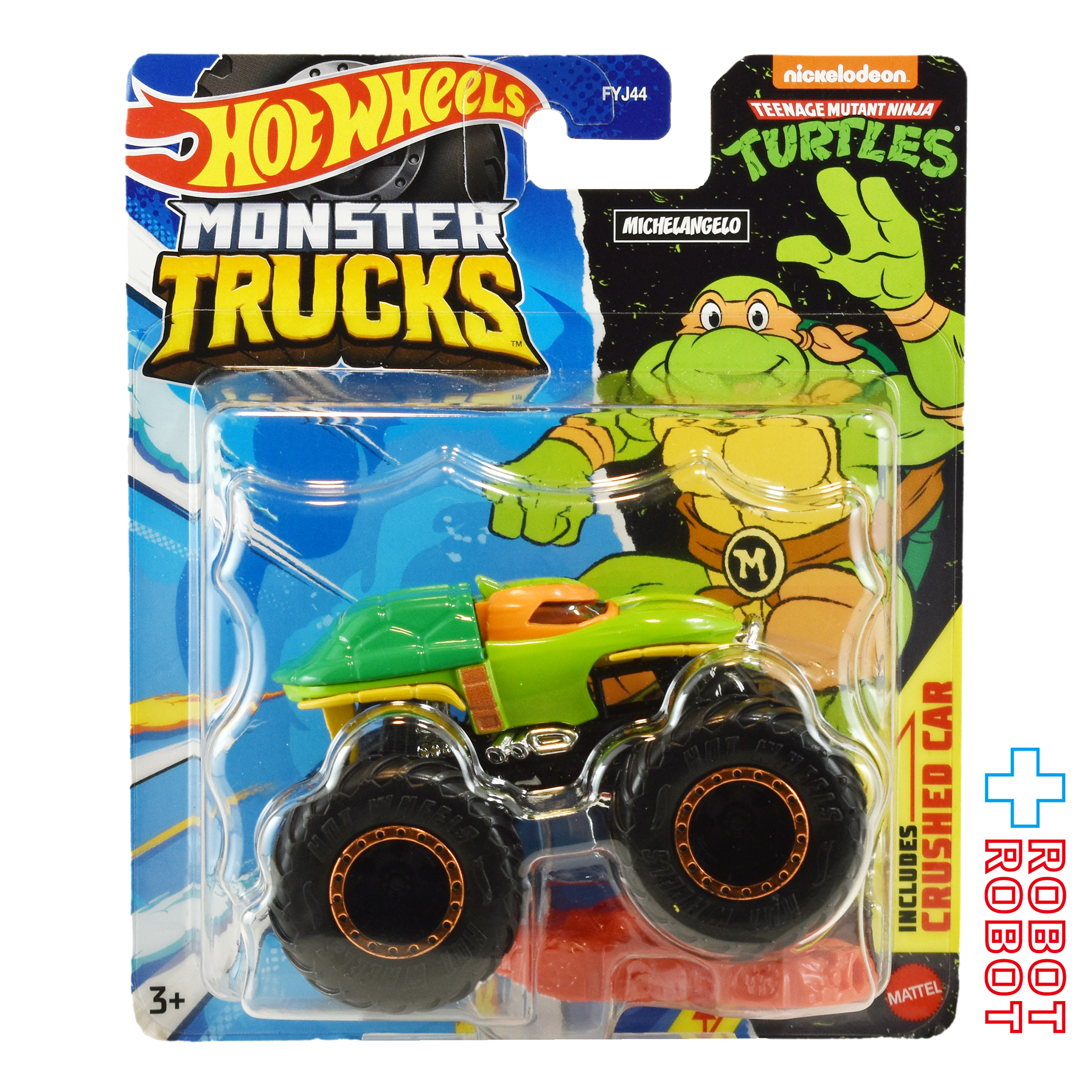 ホットウィール モンスタートラック TMNT ミュータント・タートルズ FYJ44 ミケランジェロ ダイキャスト ミニカー 未開封 入荷写真