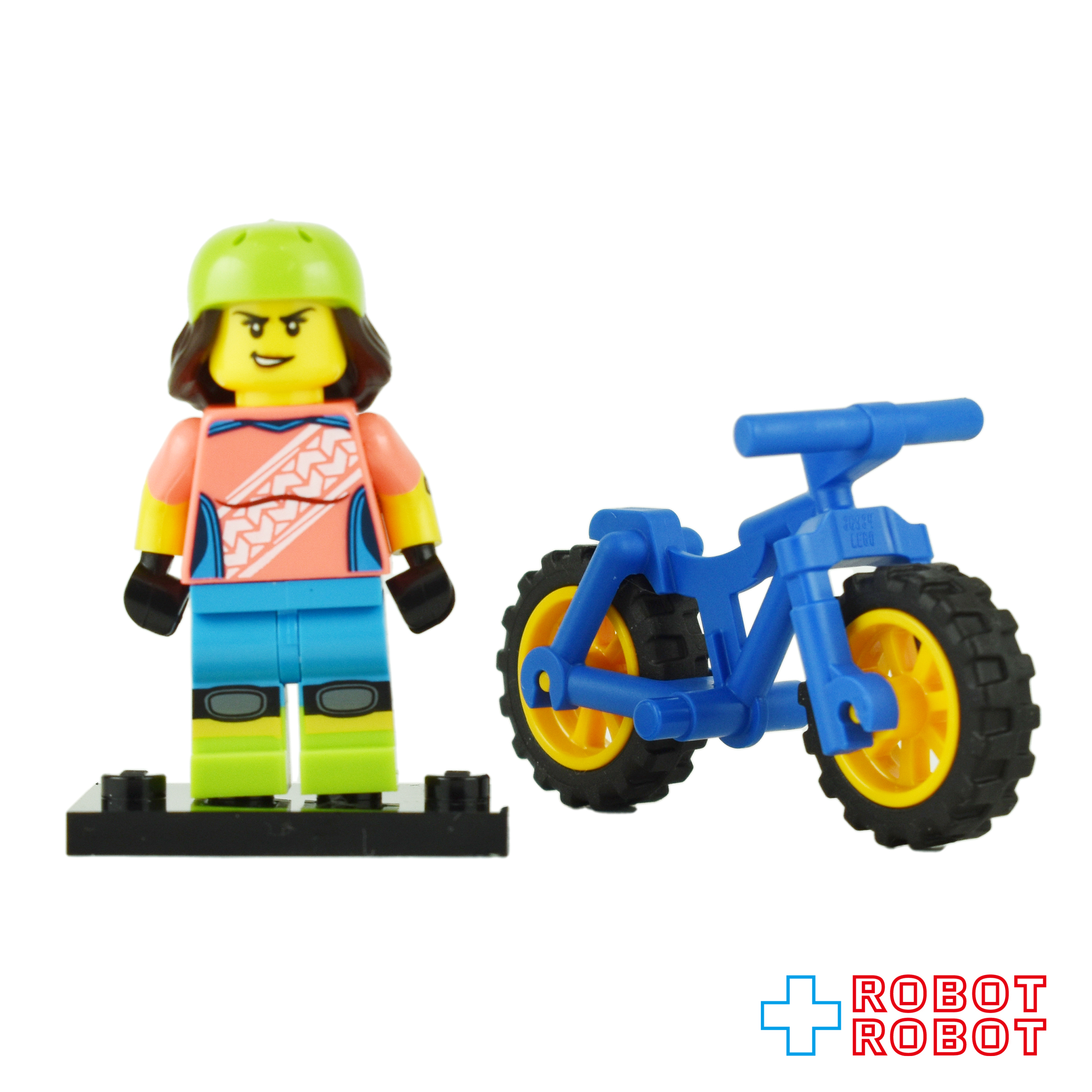レゴ LEGO ミニフィグ シリーズ19 71025 マウンテンバイカー ミニフィギュア 入荷写真