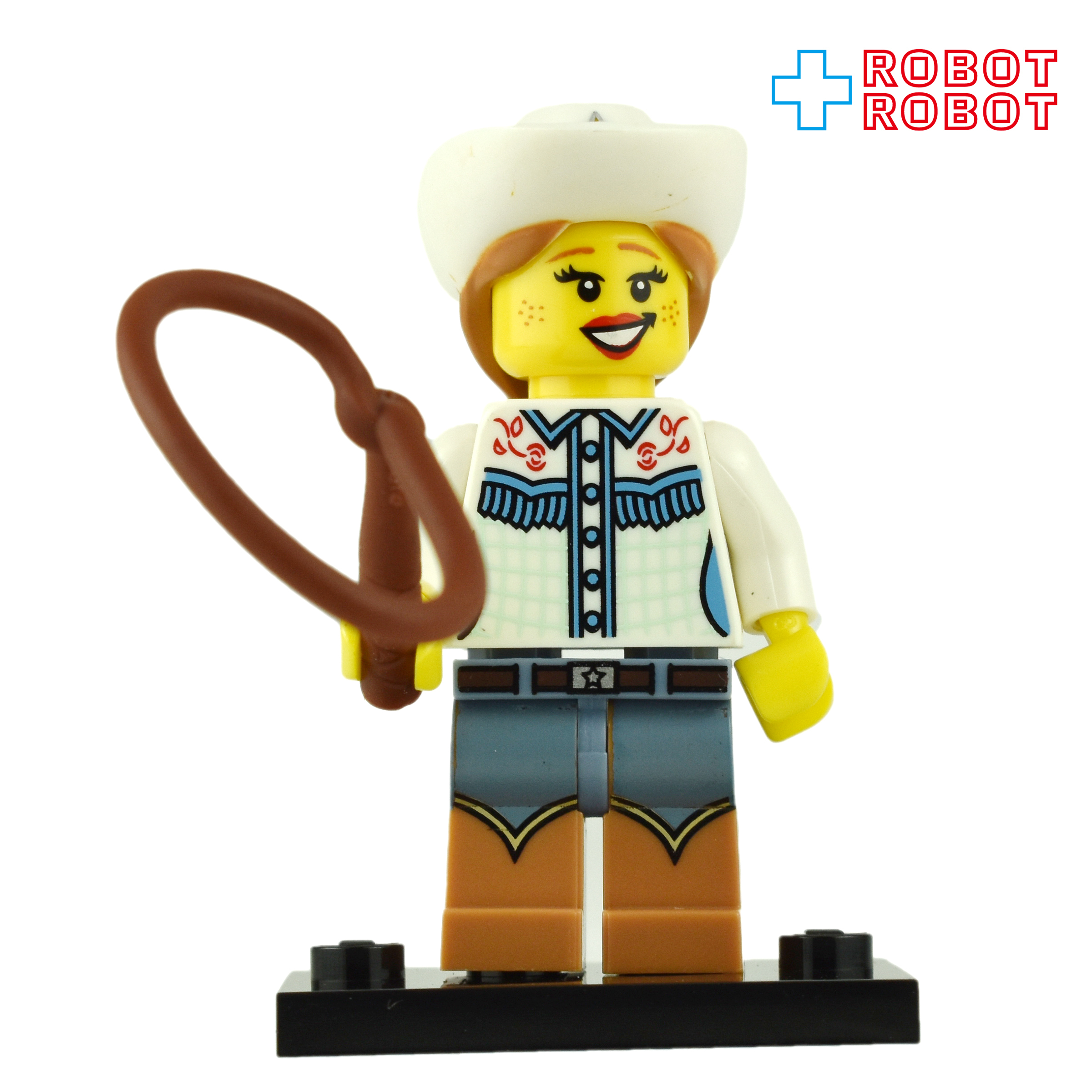 レゴ LEGO ミニフィグ シリーズ8 8833 カウガール ミニフィギュア 入荷写真