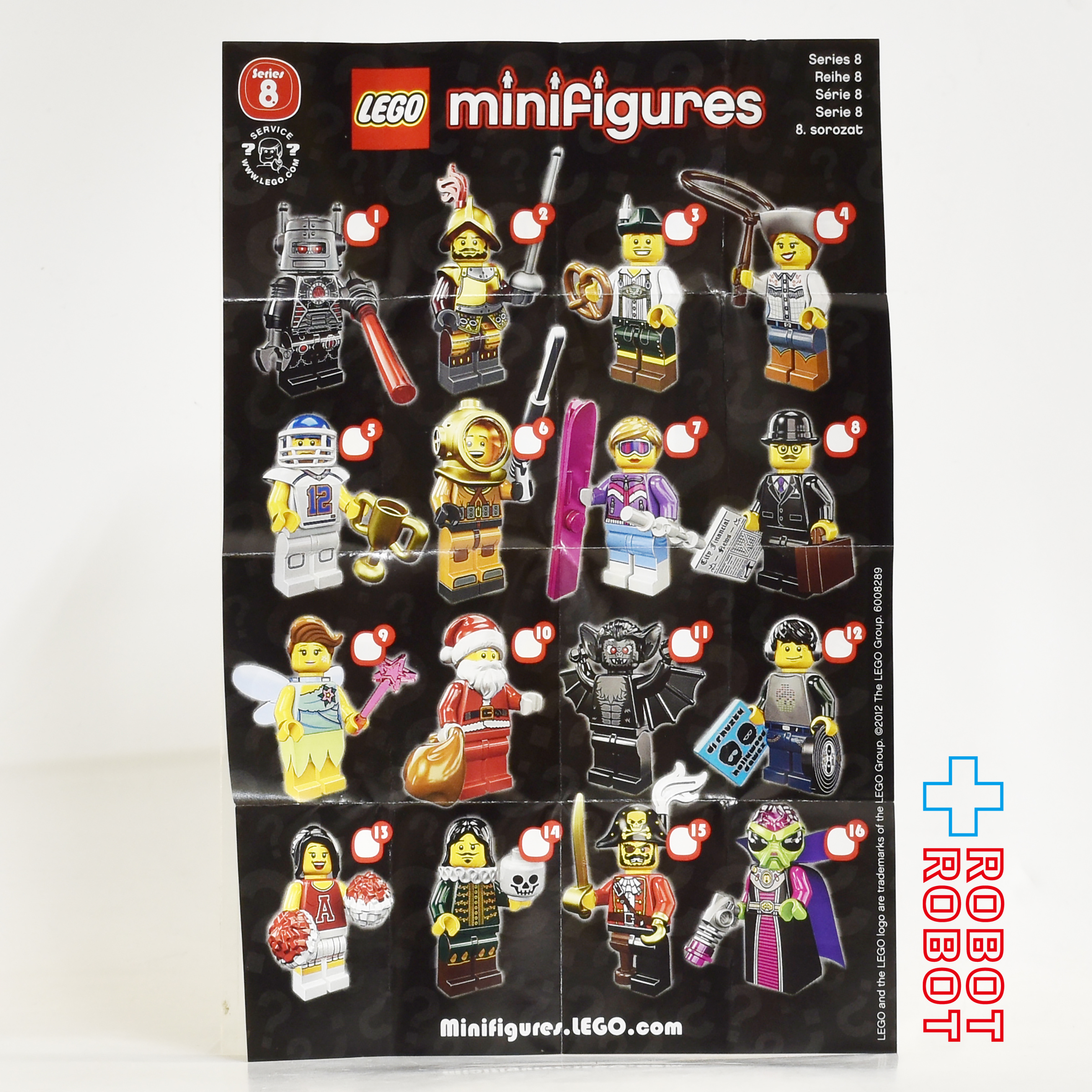レゴ LEGO ミニフィグ シリーズ8 8833 カウガール ミニフィギュア 入荷写真
