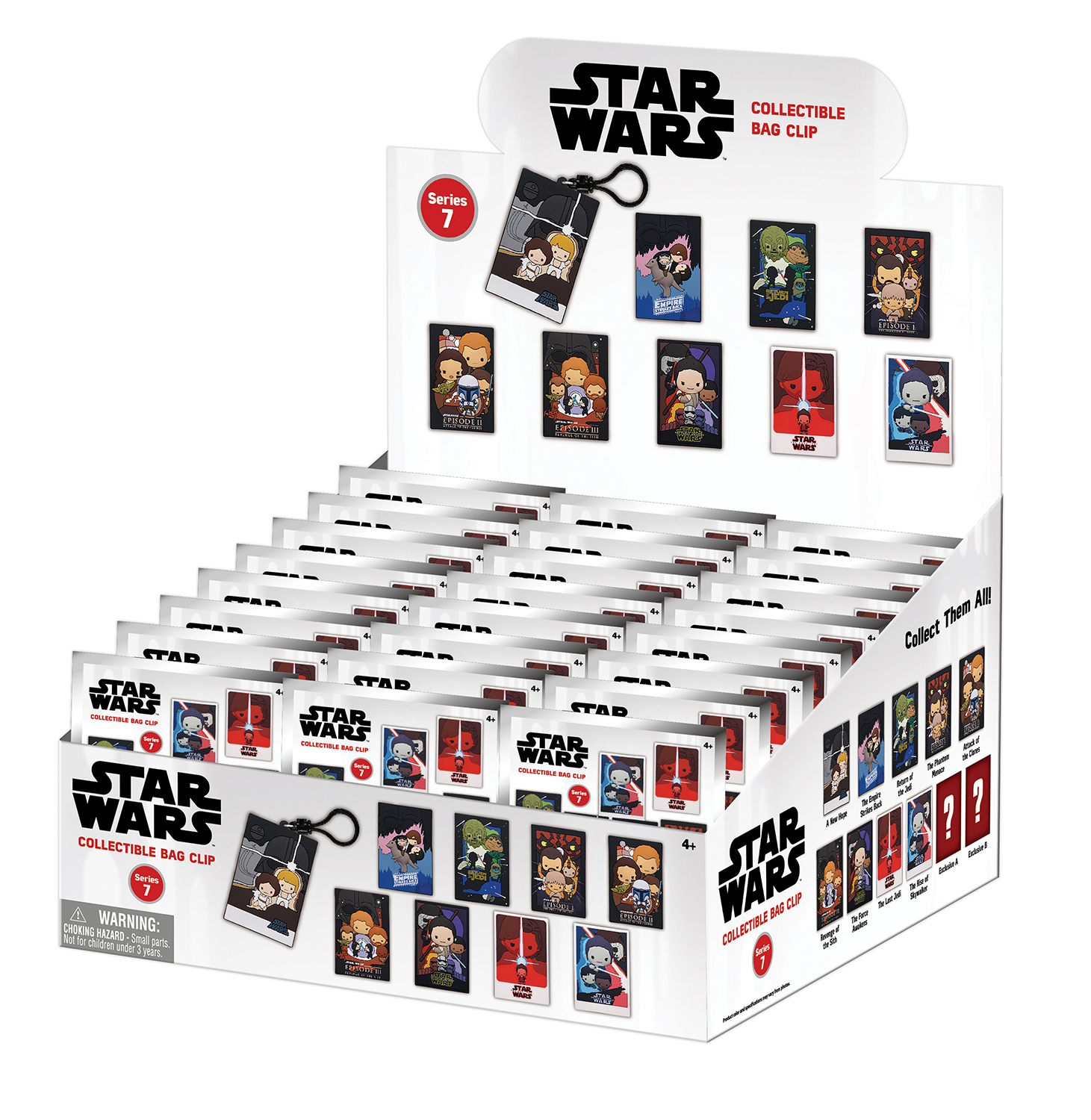 モノグラム 3D フィギュラル バッグ クリップ スター・ウォーズ ポスター 未開封 入荷写真