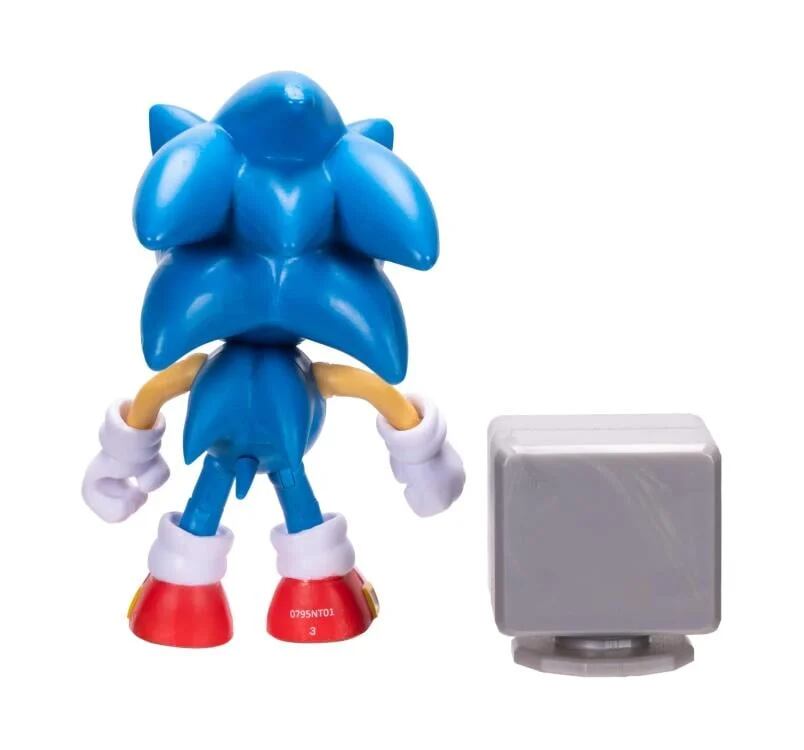 【7月下旬入荷予定】ソニック・ザ・ヘッジホッグ ウェーブ21 ソニック w/シールドパワーアップ 4インチ アクションフィギュア 未開封 入荷写真