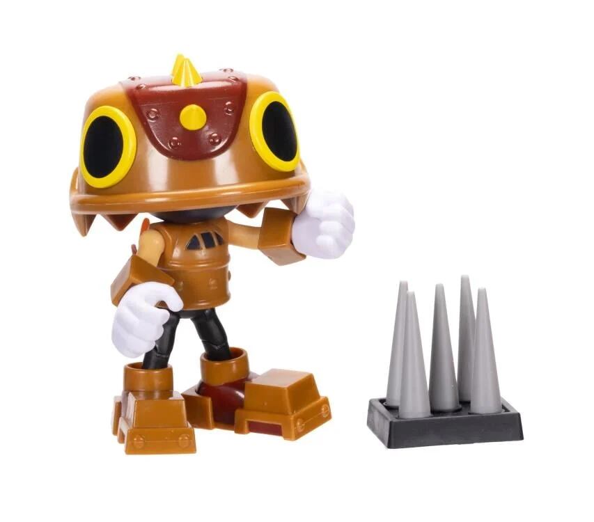 【7月下旬入荷予定】ソニック・ザ・ヘッジホッグ ウェーブ21 マスクド・トリップ w/スパイクトラップ 4インチ アクションフィギュア 未開封 入荷写真