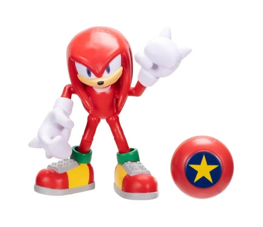 【7月下旬入荷予定】ソニック・ザ・ヘッジホッグ ウェーブ21 ナックルズ w/スタースプリング 4インチ アクションフィギュア 未開封 入荷写真