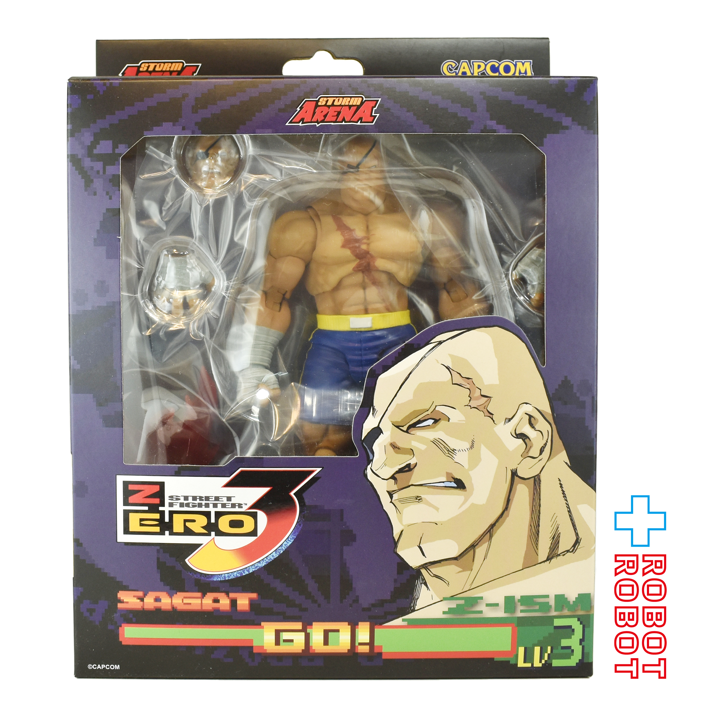 ストームコレクティブルズ ストームアリーナ ストリートファイターZERO3 サガット 1/12 アクションフィギュア 未開封 入荷写真