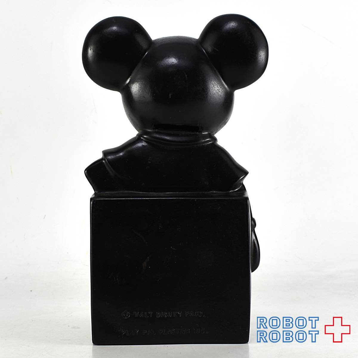 ディズニー ミッキーマウス 黄シャツ 艶あり ソフビ貯金箱 プレイパル社 入荷写真