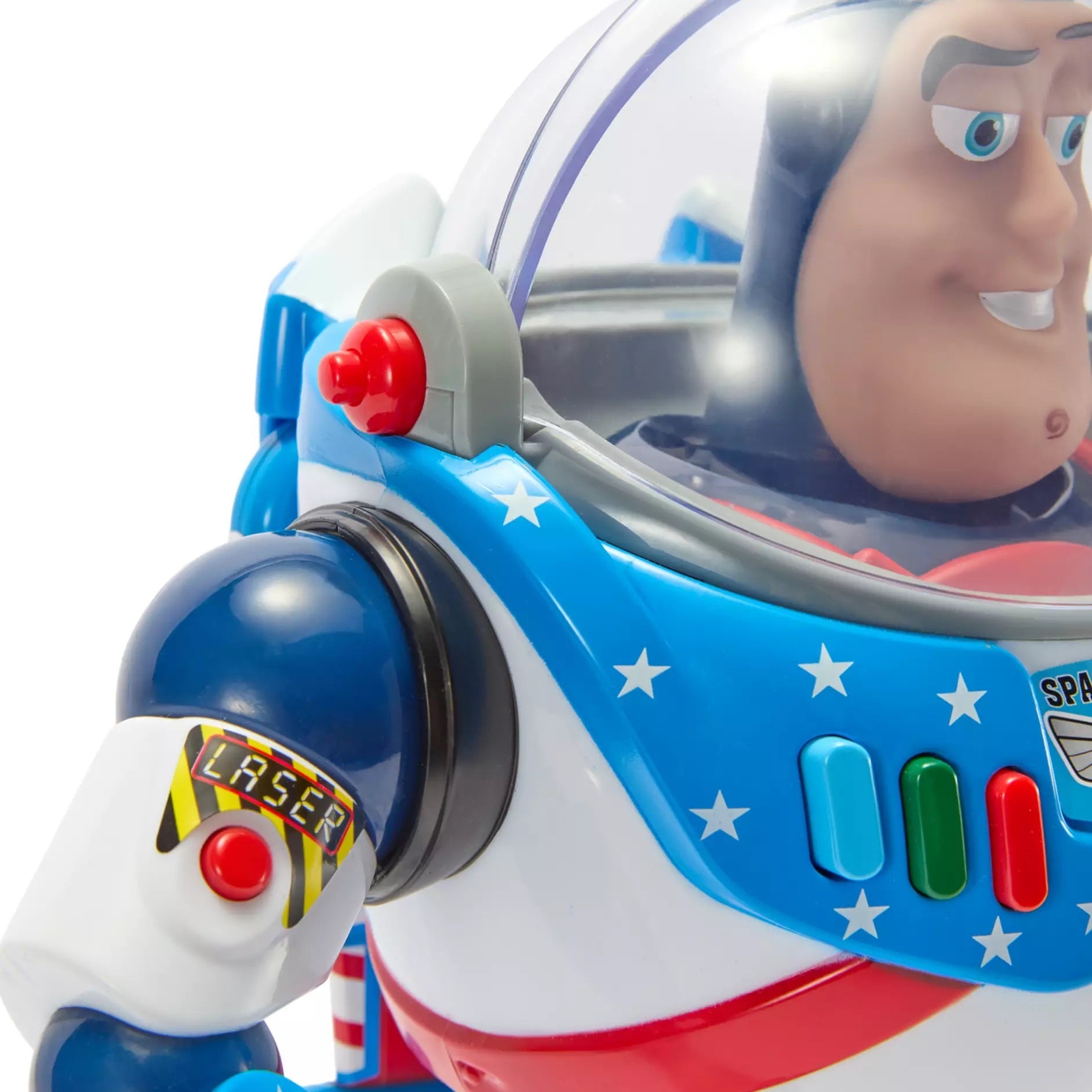 ディズニーストア トイ・ストーリー アメリカ建国250周年 バズ・ライトイヤー星条旗 トーキングフィギュア 未開封 入荷写真